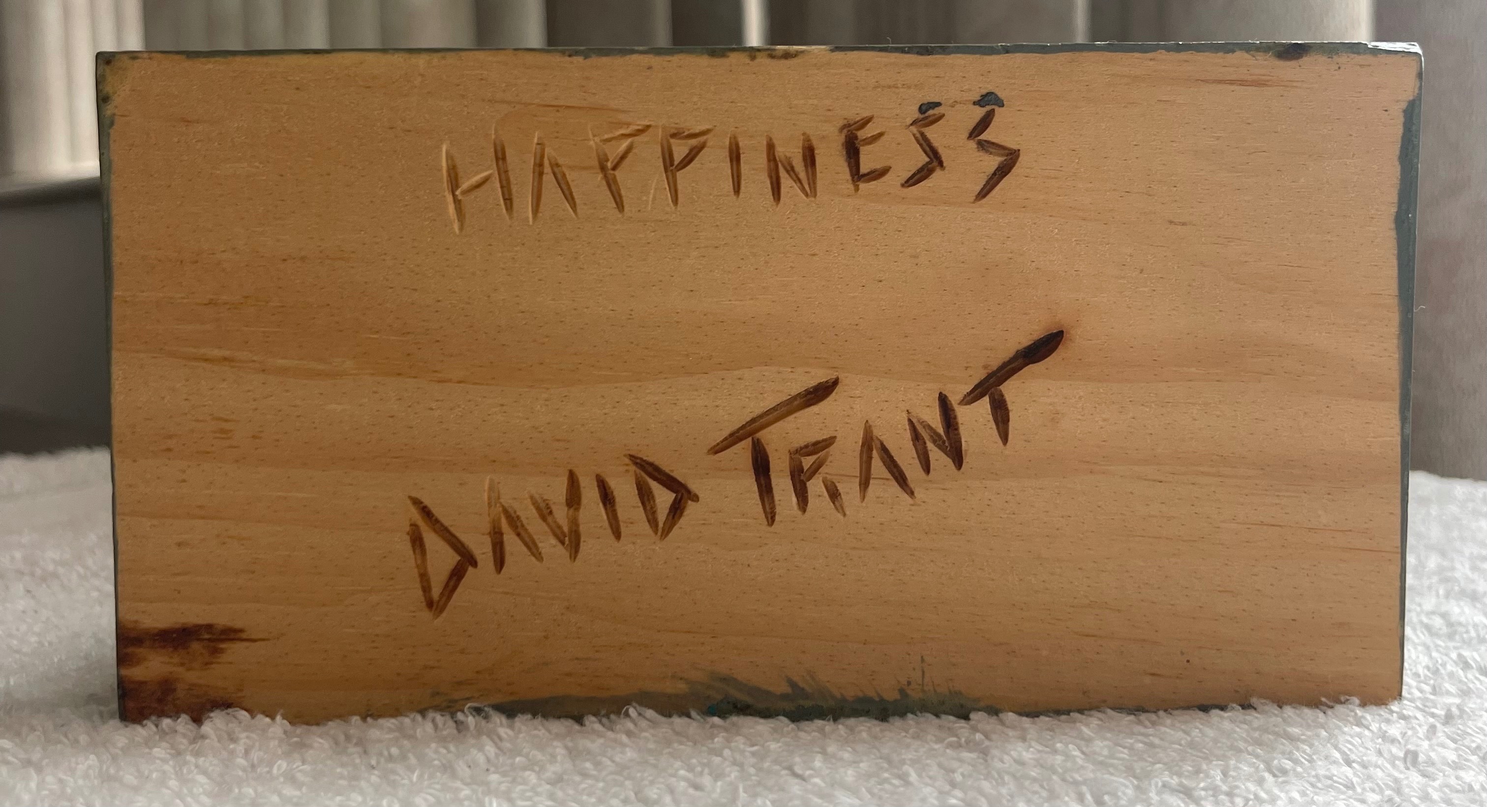 David Trant Signed Folk Art: Tim Hortons "Happiness" Sculpture - photo 5