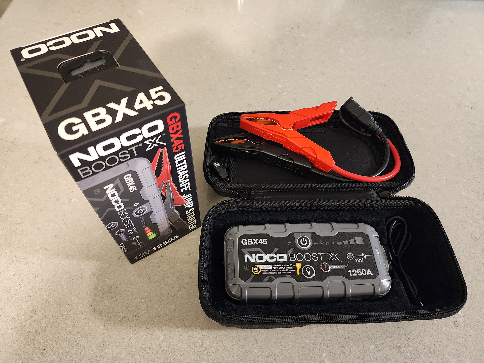 NOCO Boost X GBX45 Jump Starter + Protection Case