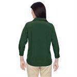 Women's top - Harriton Paradise 3/4-Sleeve Performance Shirt - photo 3