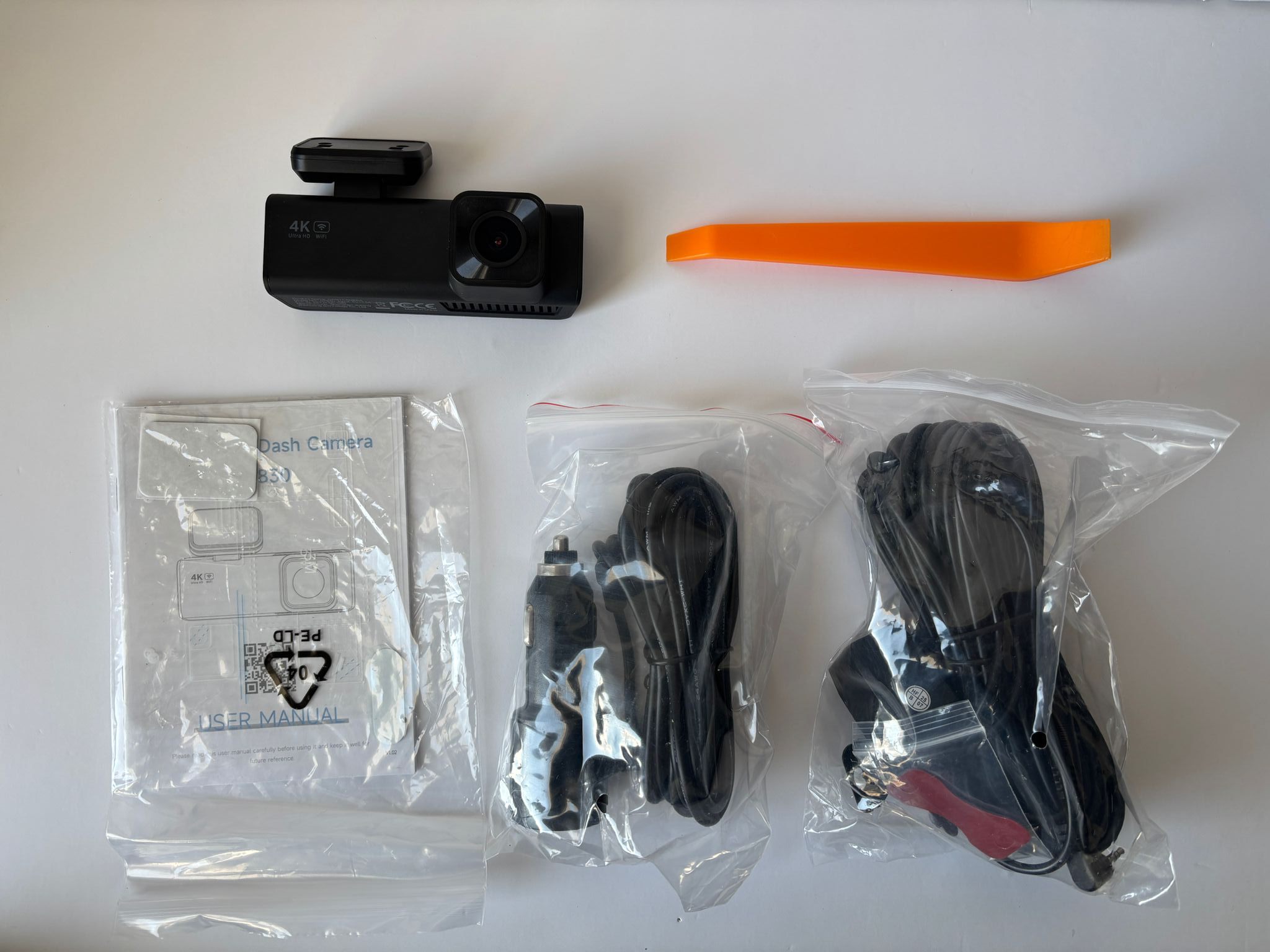 Dash Cam Front and Rear Camera, 4K+1080P - OPEN NEW BOX - photo 2