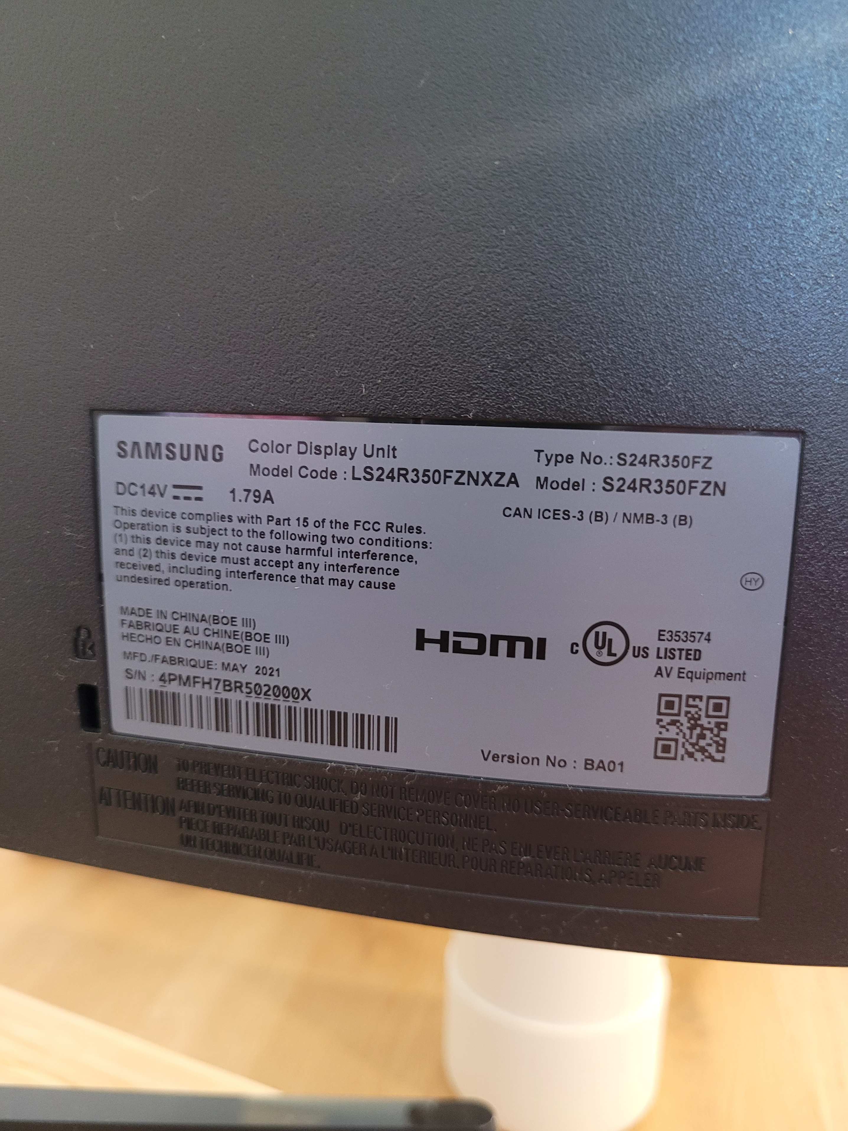 Samsung 24" FHD Bezel-Less Monitor (75Hz, Game Mode) - photo 5