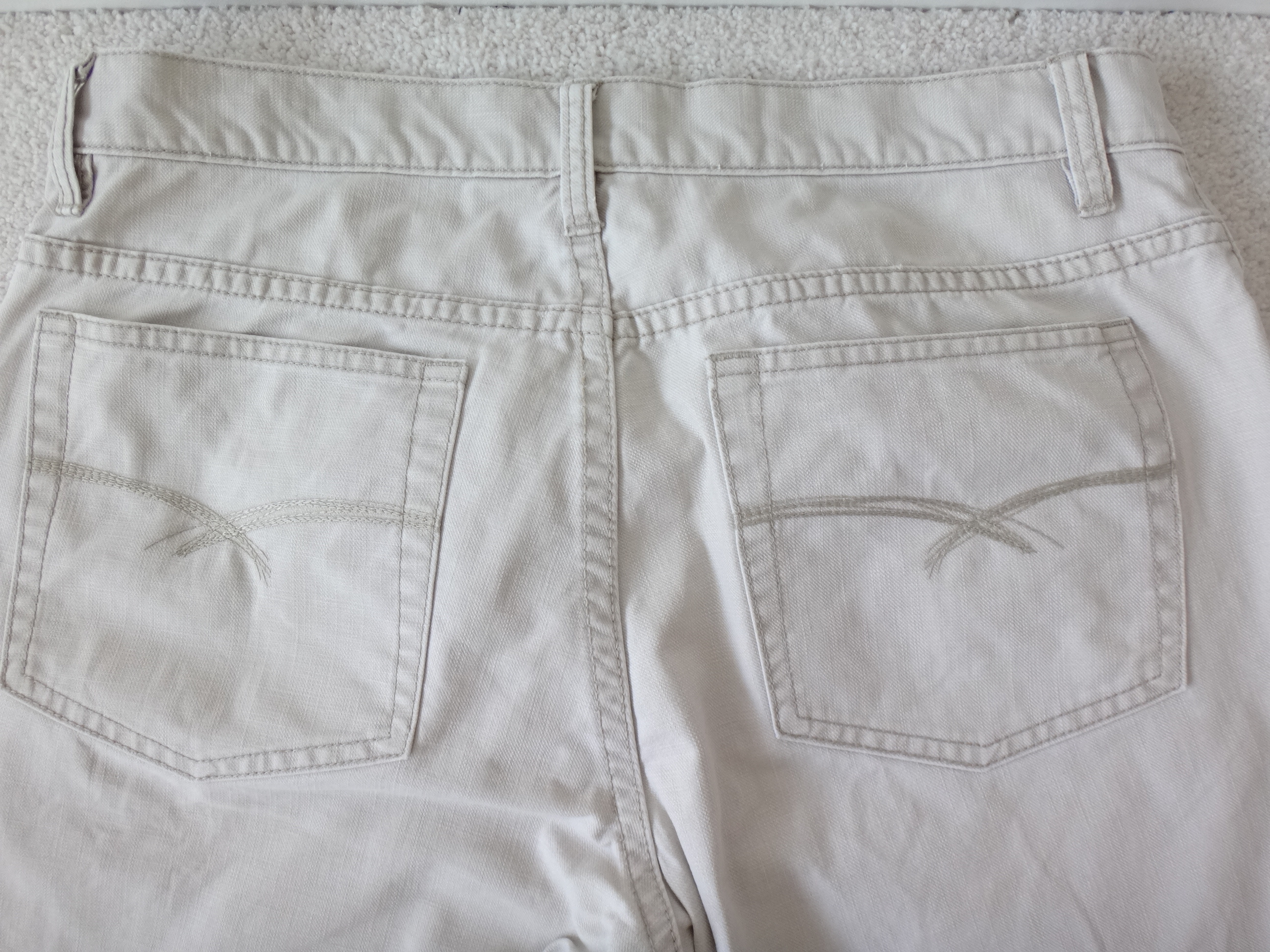 ✅♻️KENNETH COLE Men's 32 x 32 Light Khaki 5 Pocket Jeans - photo 4