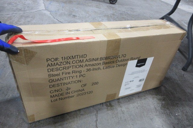 Brand new Amazon Basics 36-Inch Steel Fire Ring - photo 4