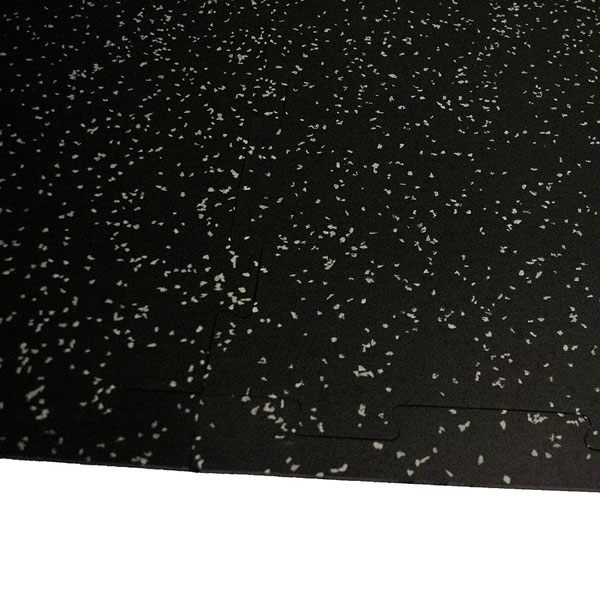 Rubber Gym Mat Tile – 24" x 24" x 7mm (Heavy-Duty, Interlocking) - photo 3