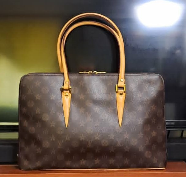 Chic Monogram Structured Tote Classic LV Designer-Inspired Style