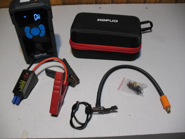 KOPUO 5-in-1 Portable Car Battery Jump Starter, BRAND NEW - photo 4