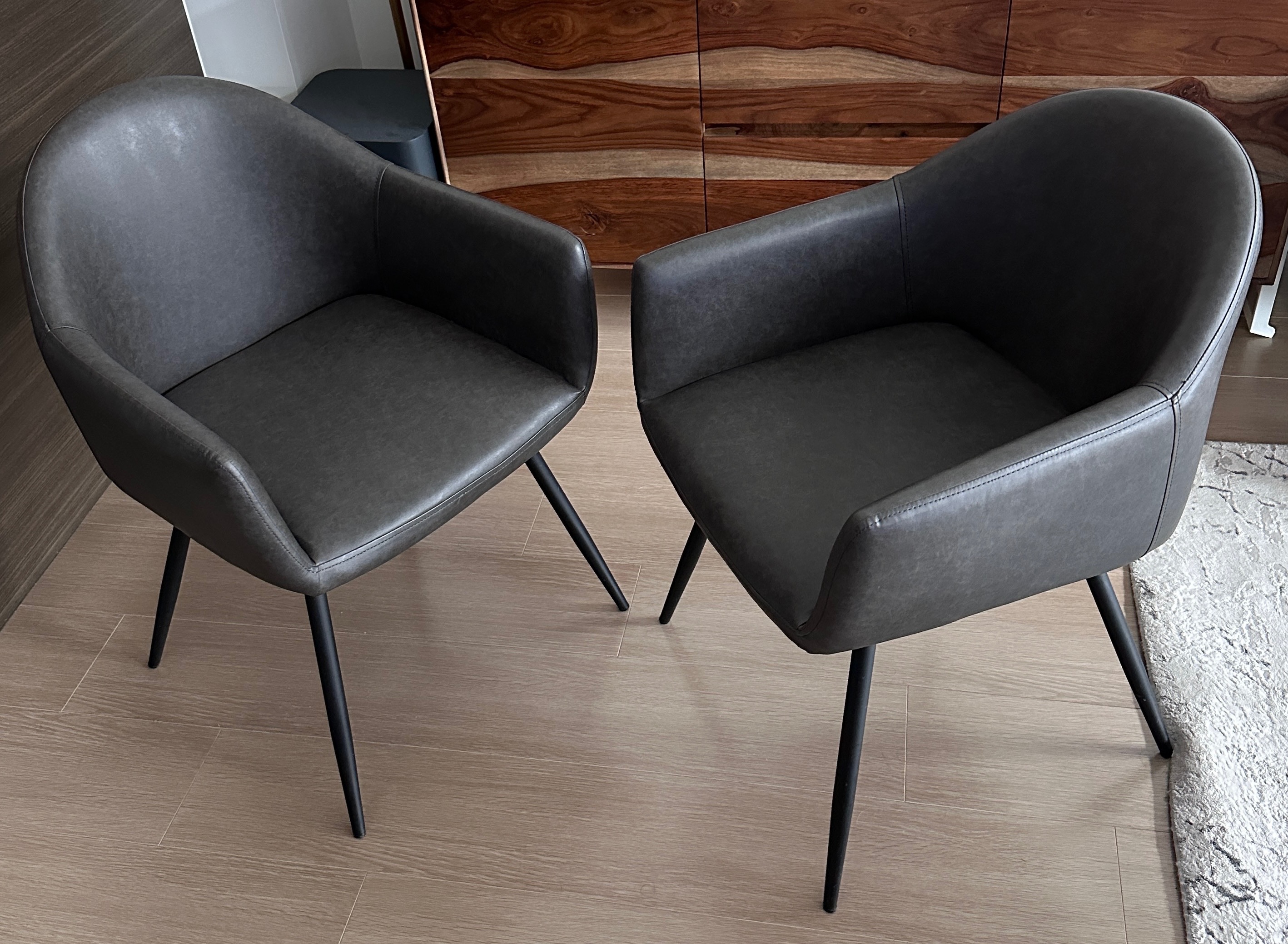 Set of two dining/accent chairs - photo 2
