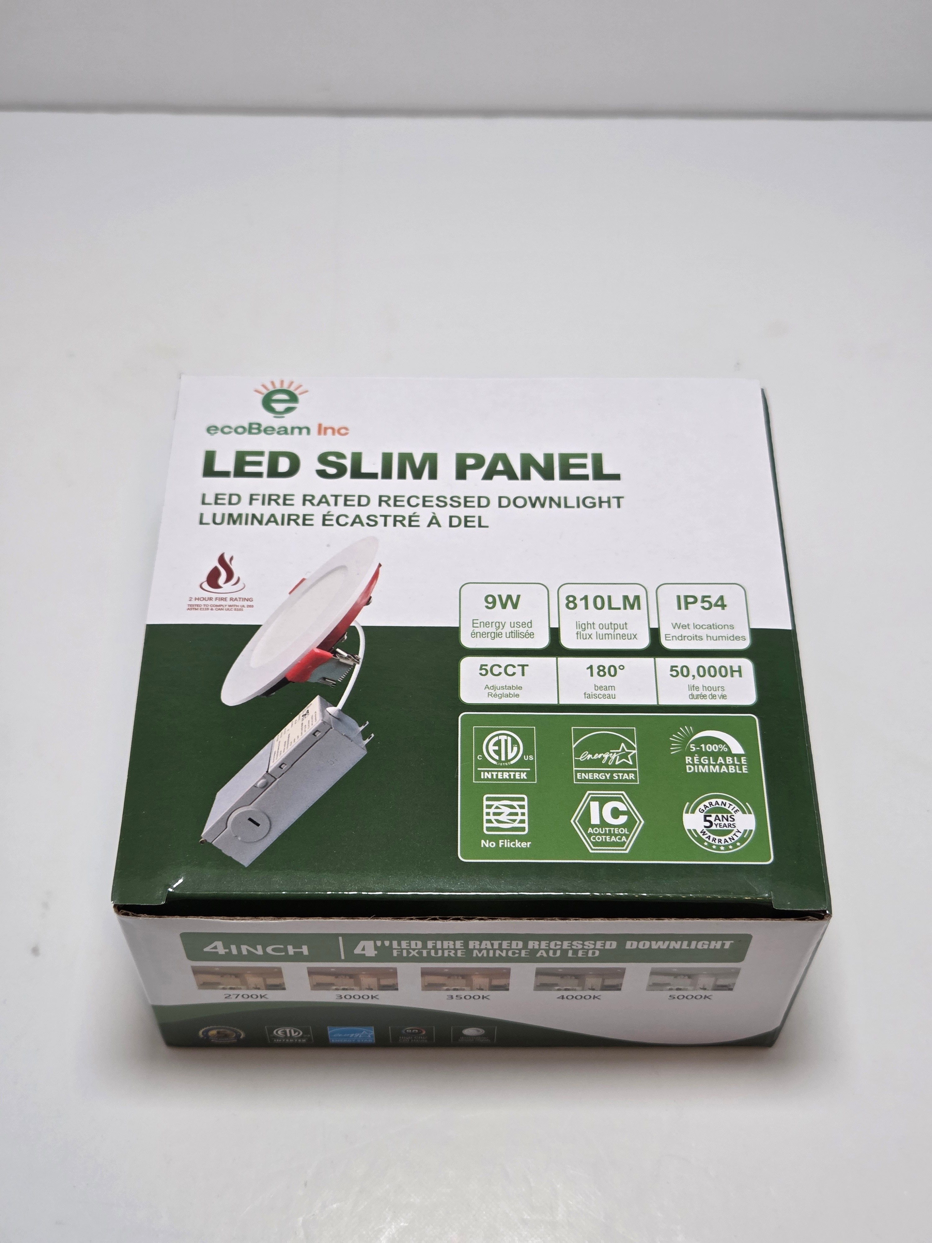 40 Pack Fire-Rated LED Potlights (Bulk Available)