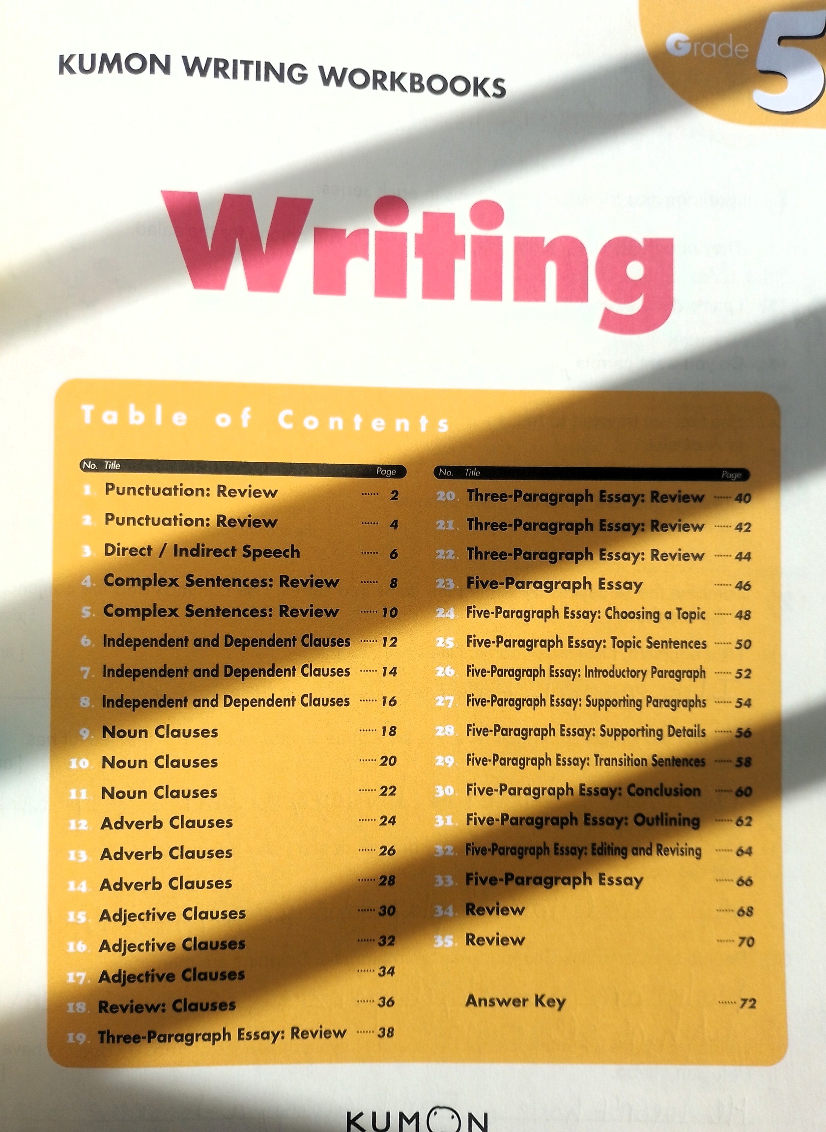 Kumon Grade 5 Reading & Writing Workbooks - photo 3