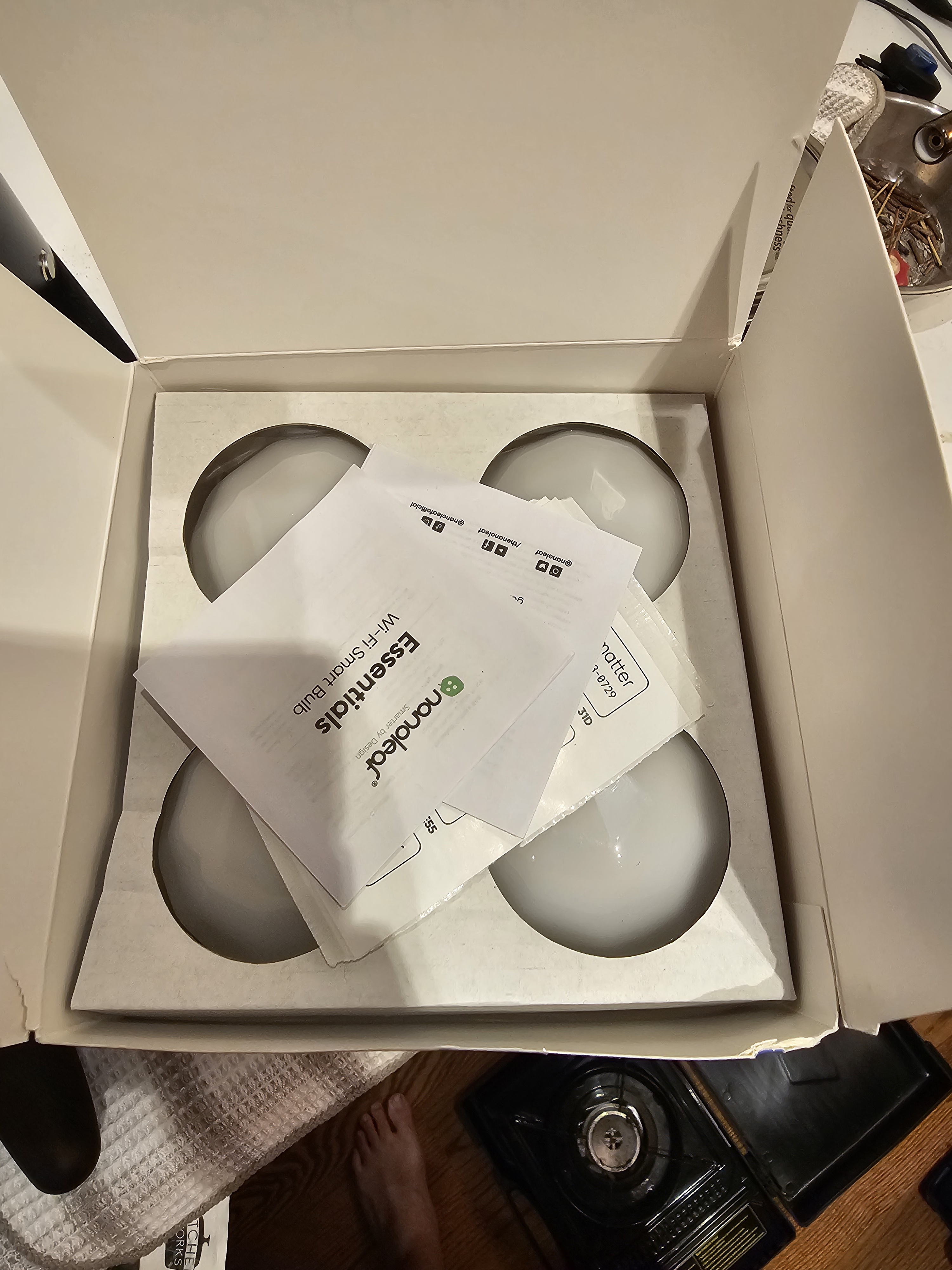 Nanoleaf A19 Matter + Wi-Fi  Smart Bulbs (6 available) - photo 2