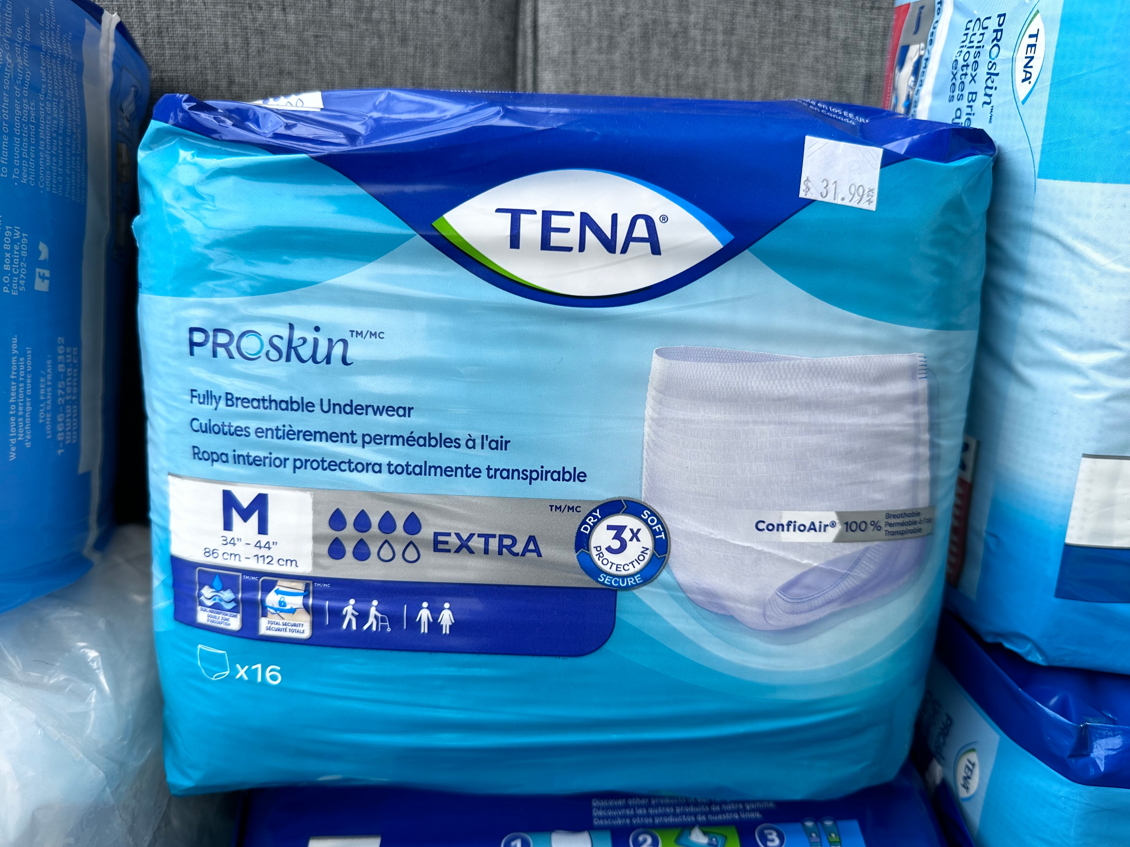 Tena Adult Diapers Underwear -  Size M