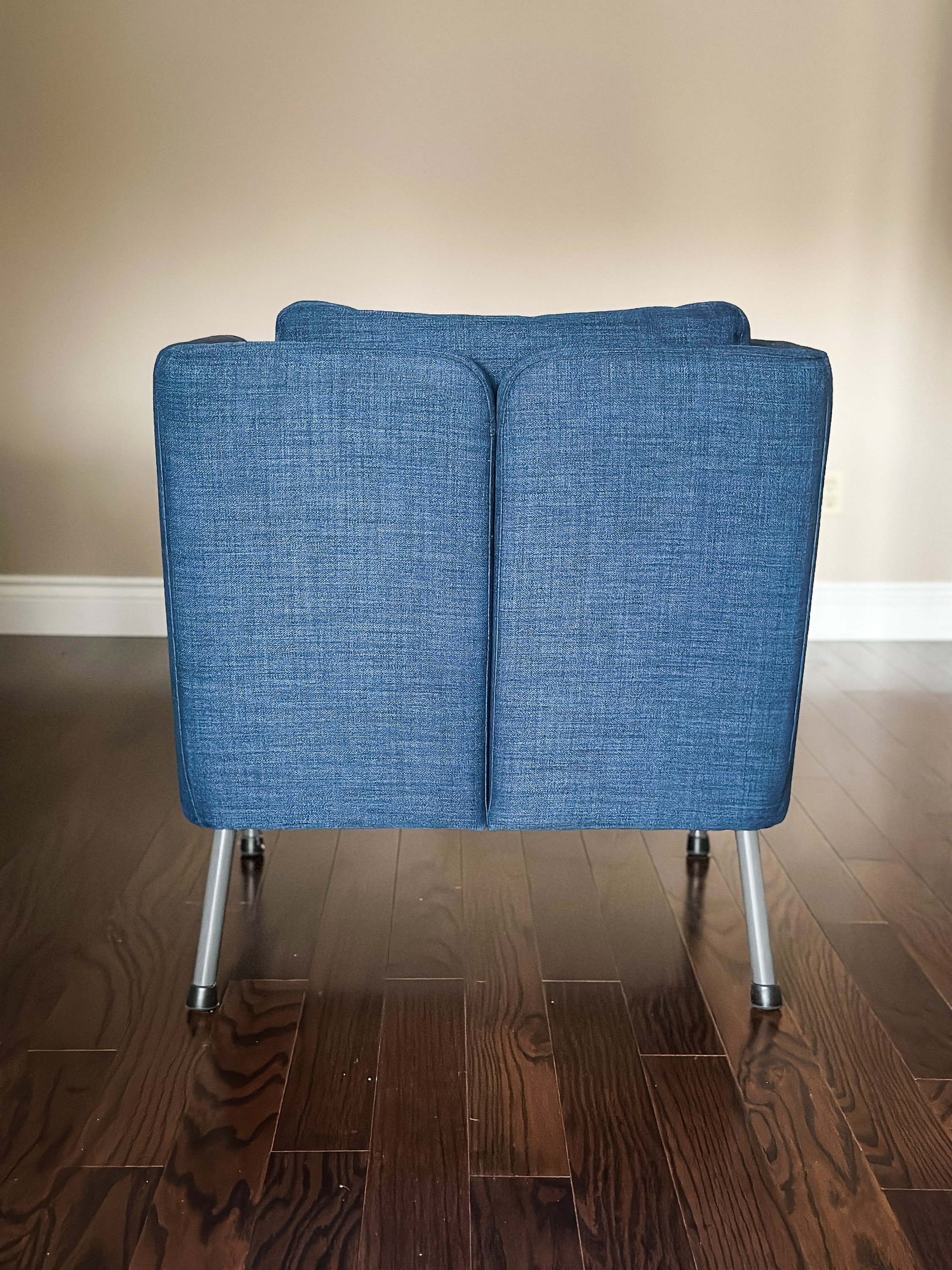 IKEA EKERÖ armchair in Skiftebo dark blue fabric - photo 4