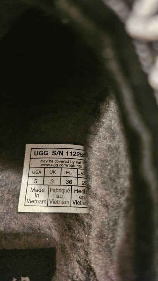 UGG Women's Black Platform Tasman Slippers - Size 5 - photo 4