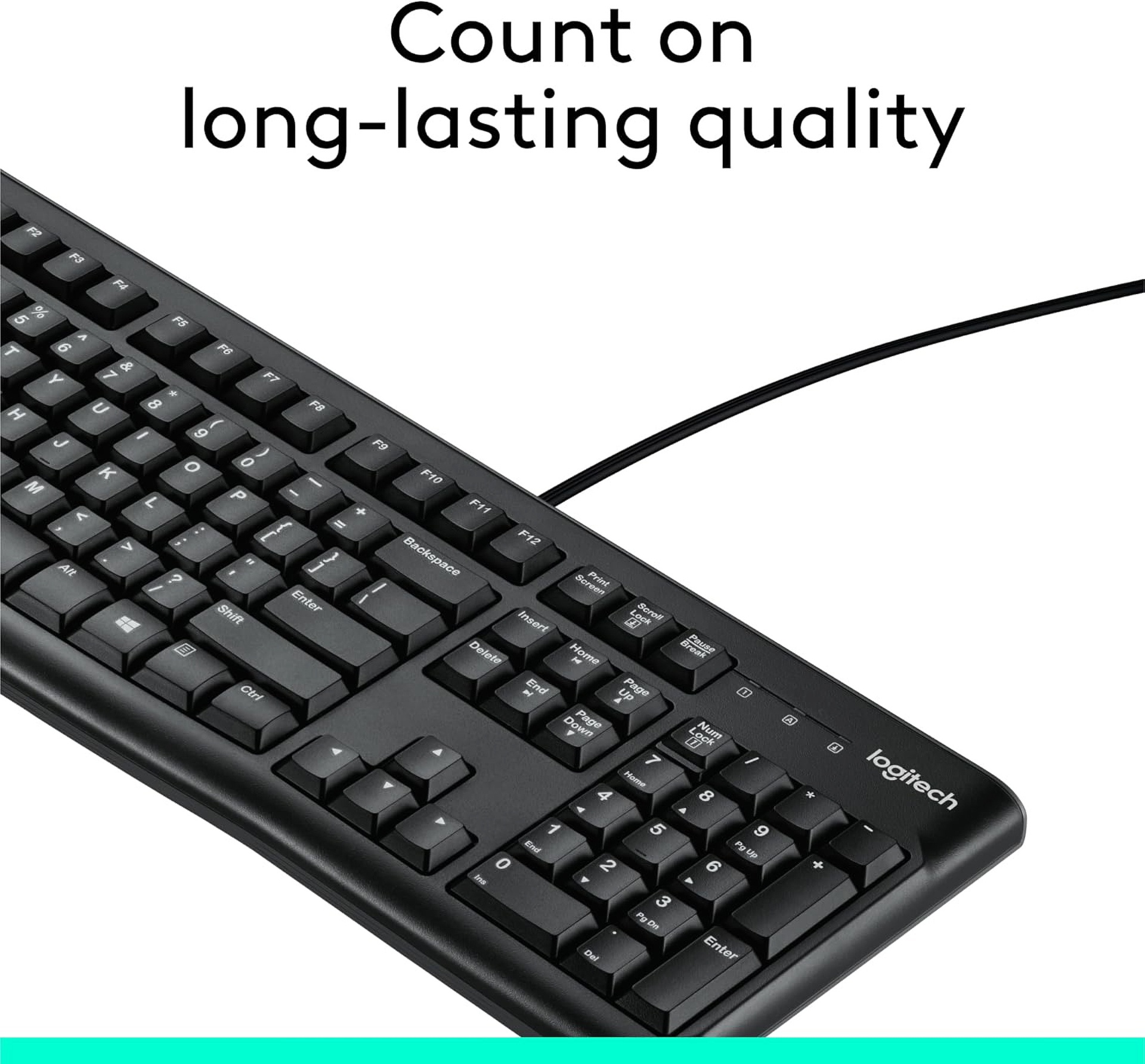 Logitech K120 Wired Keyboard - photo 2