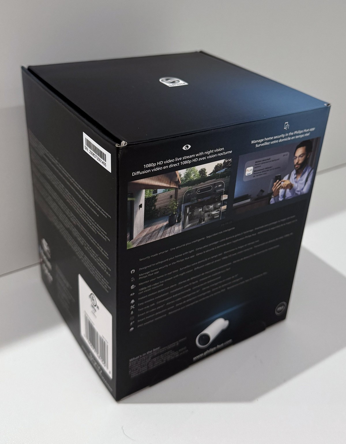 Philips Hue Secure Battery Camera White - photo 2