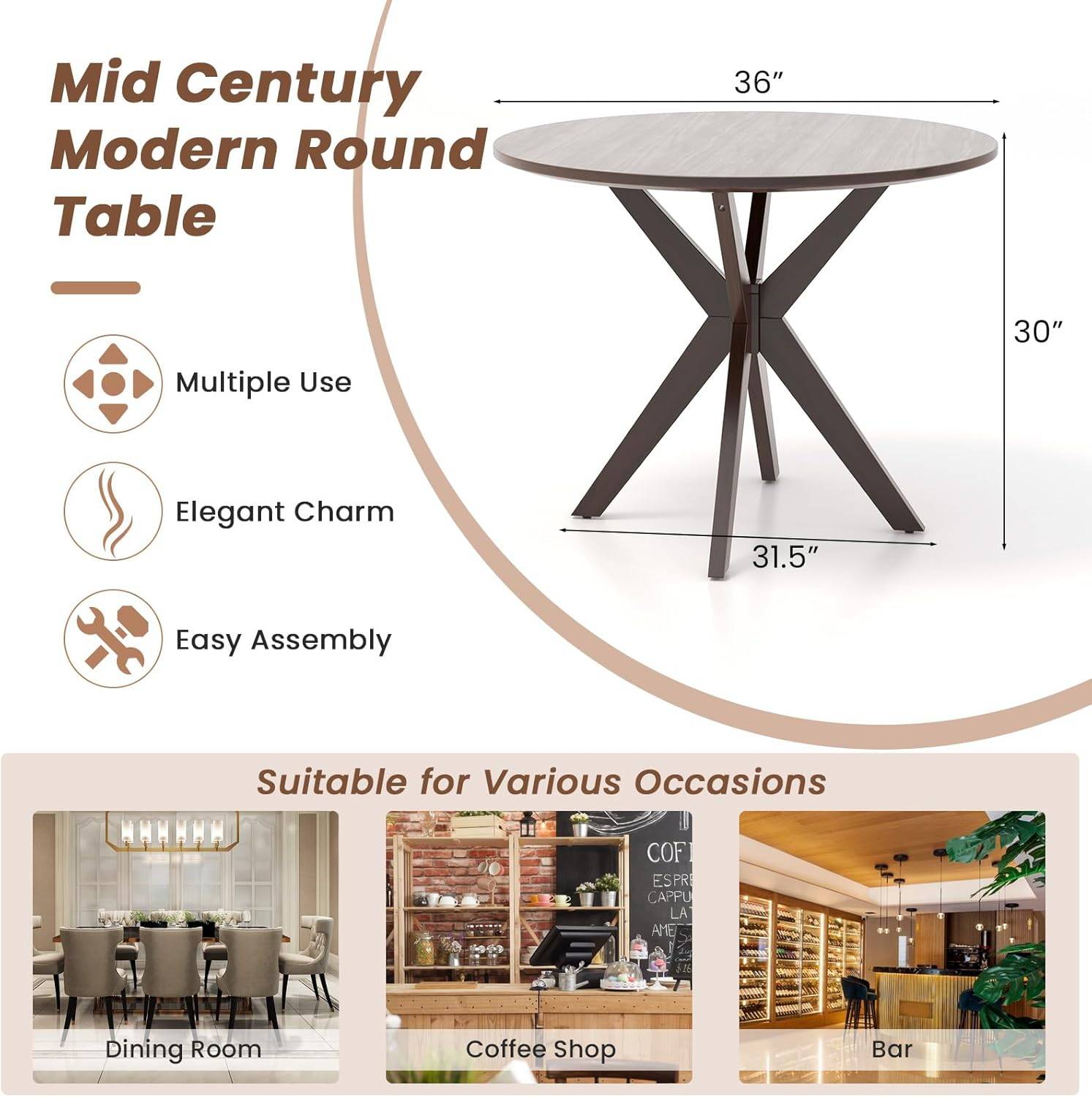Dining Table - Round - photo 3