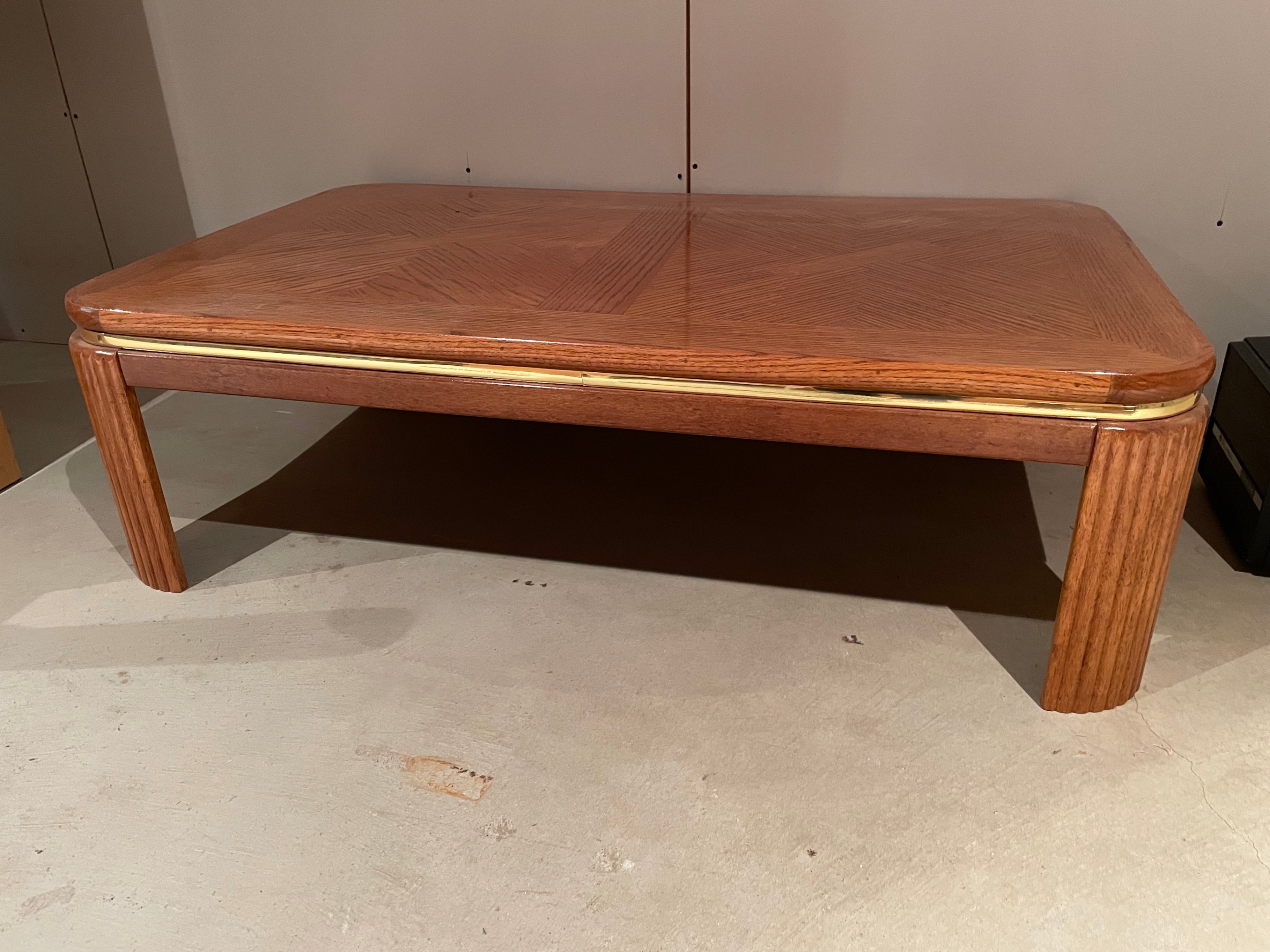 80's Modern - Solid Wood Coffee + Side Table - photo 2