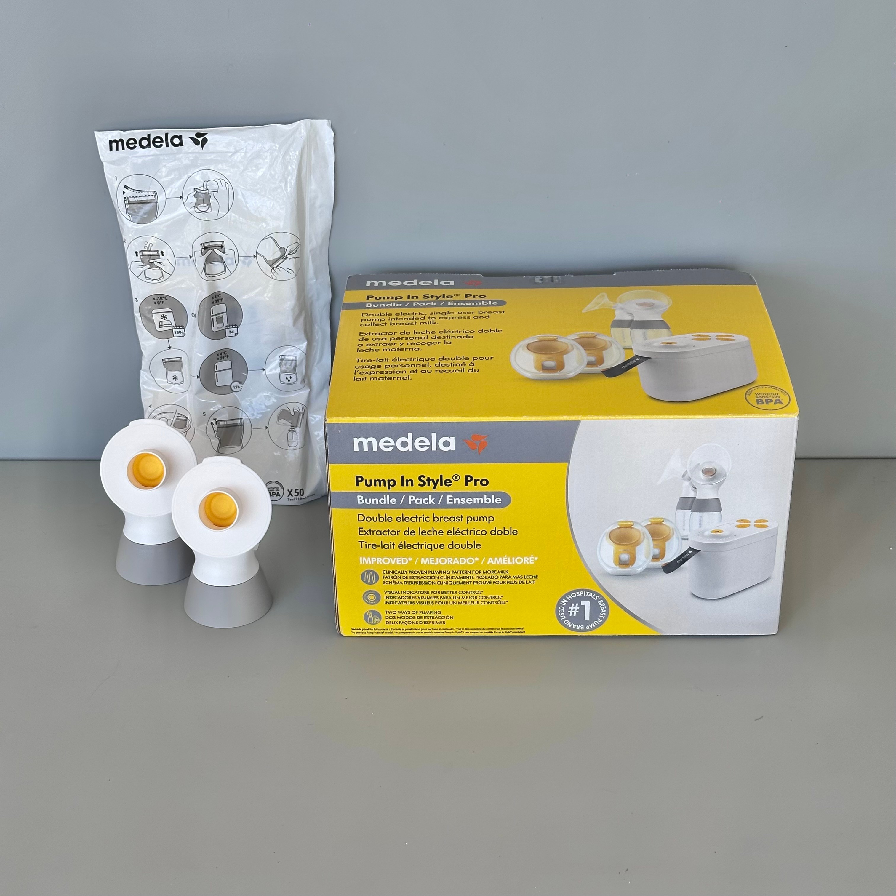 Medela Pump In Style Pro Bundle Breast Pump + Extras