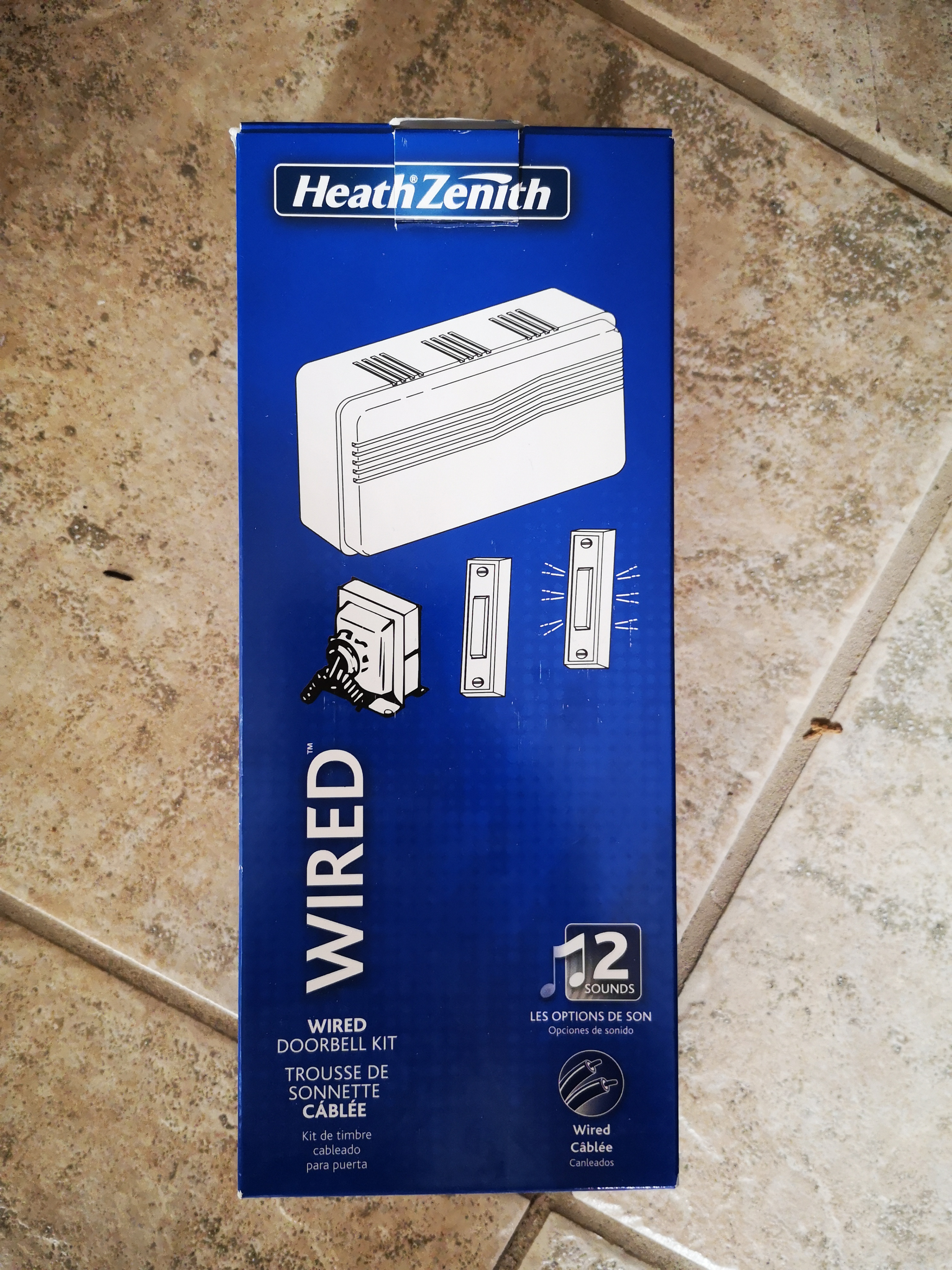Heath Zenith Wired Doorbell Kit, New in Box