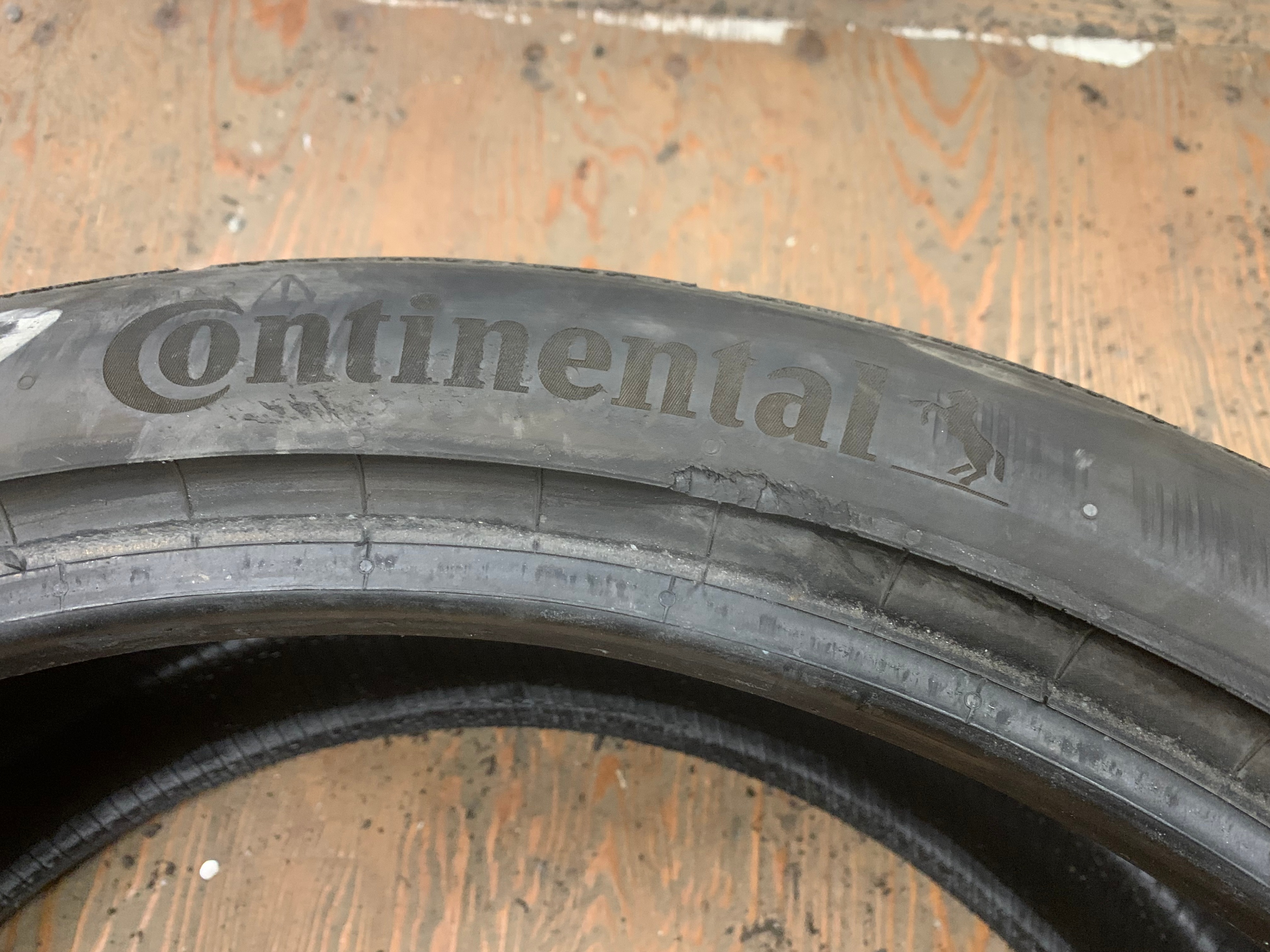 1 X single 265/35/22 Continental extreme contact DWS 06 plus 60% - photo 5