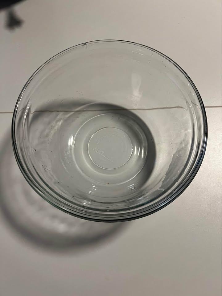 Glass bowl