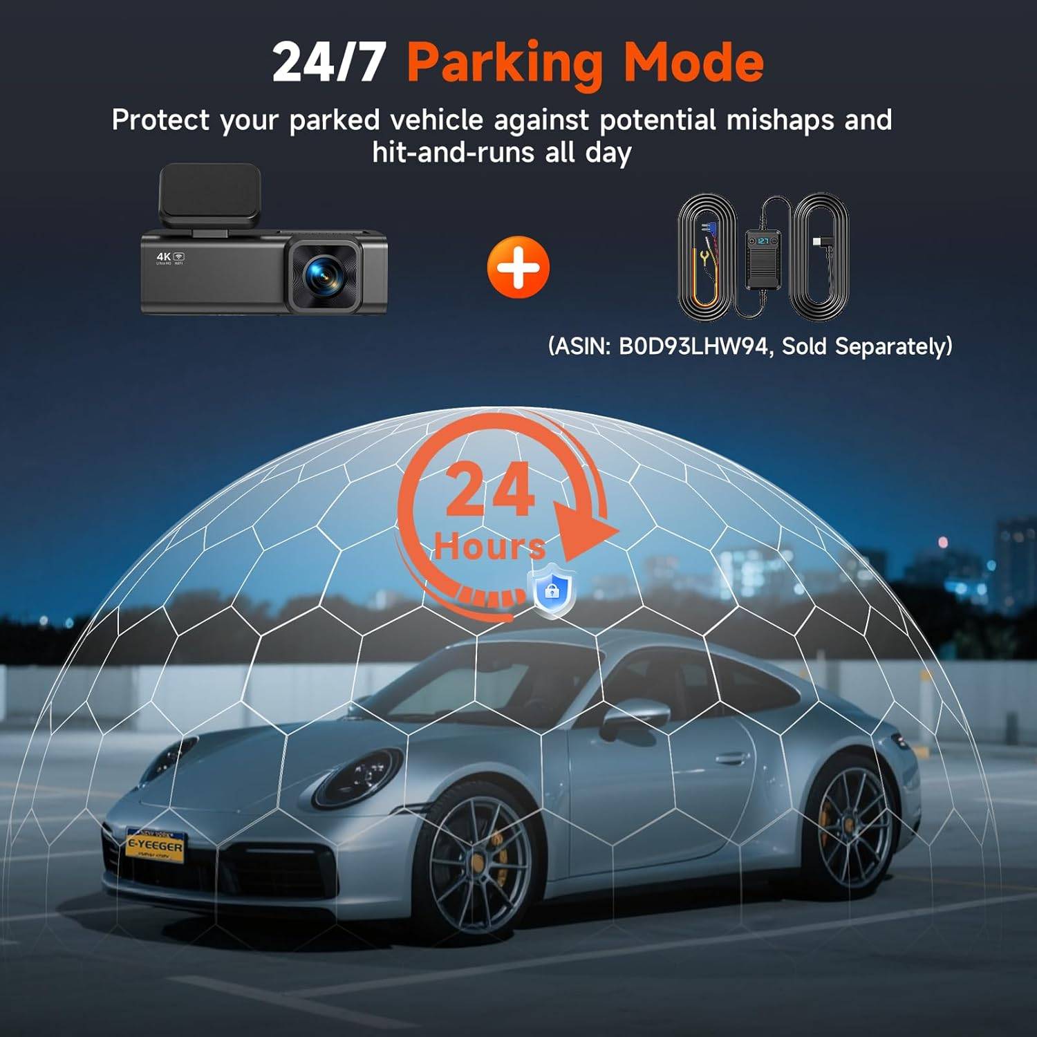 Dash Cam Front and Rear Camera, 4K+1080P - OPEN NEW BOX - photo 5