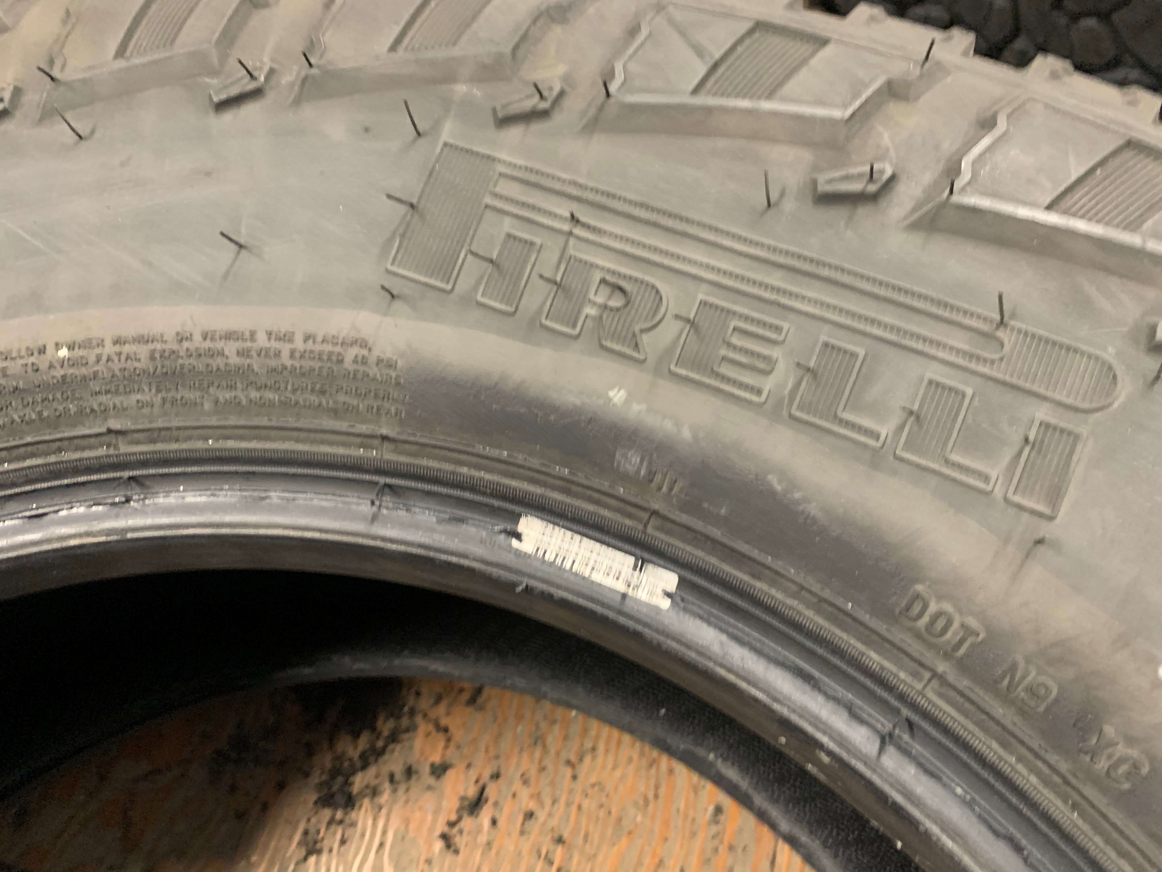 1 X single LT 275/70/18 10PR Pirelli Scorpion All Terrain Plus - photo 5