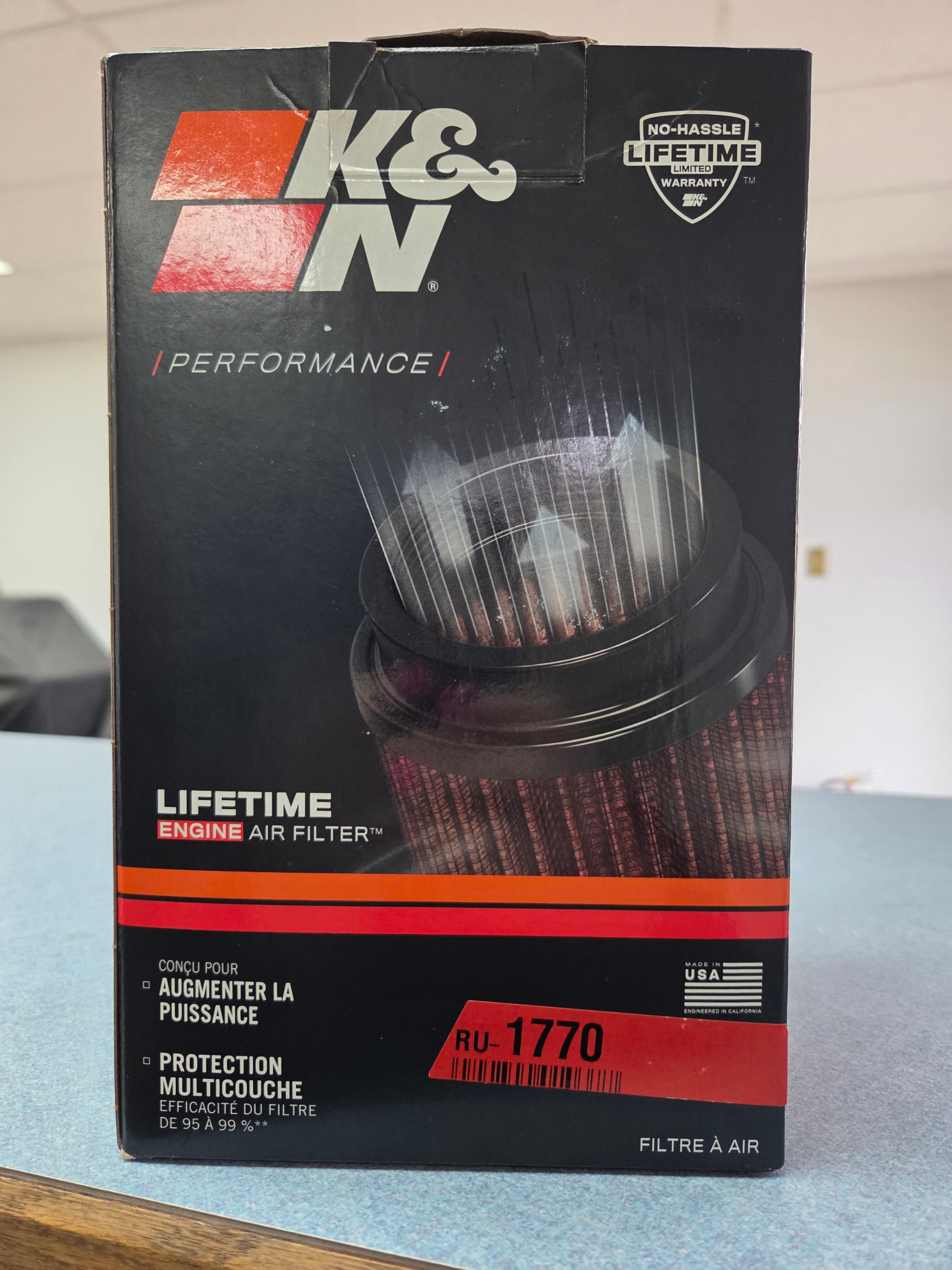 K&N ENGINE AIR FILTER FOR SALE - **NEW**