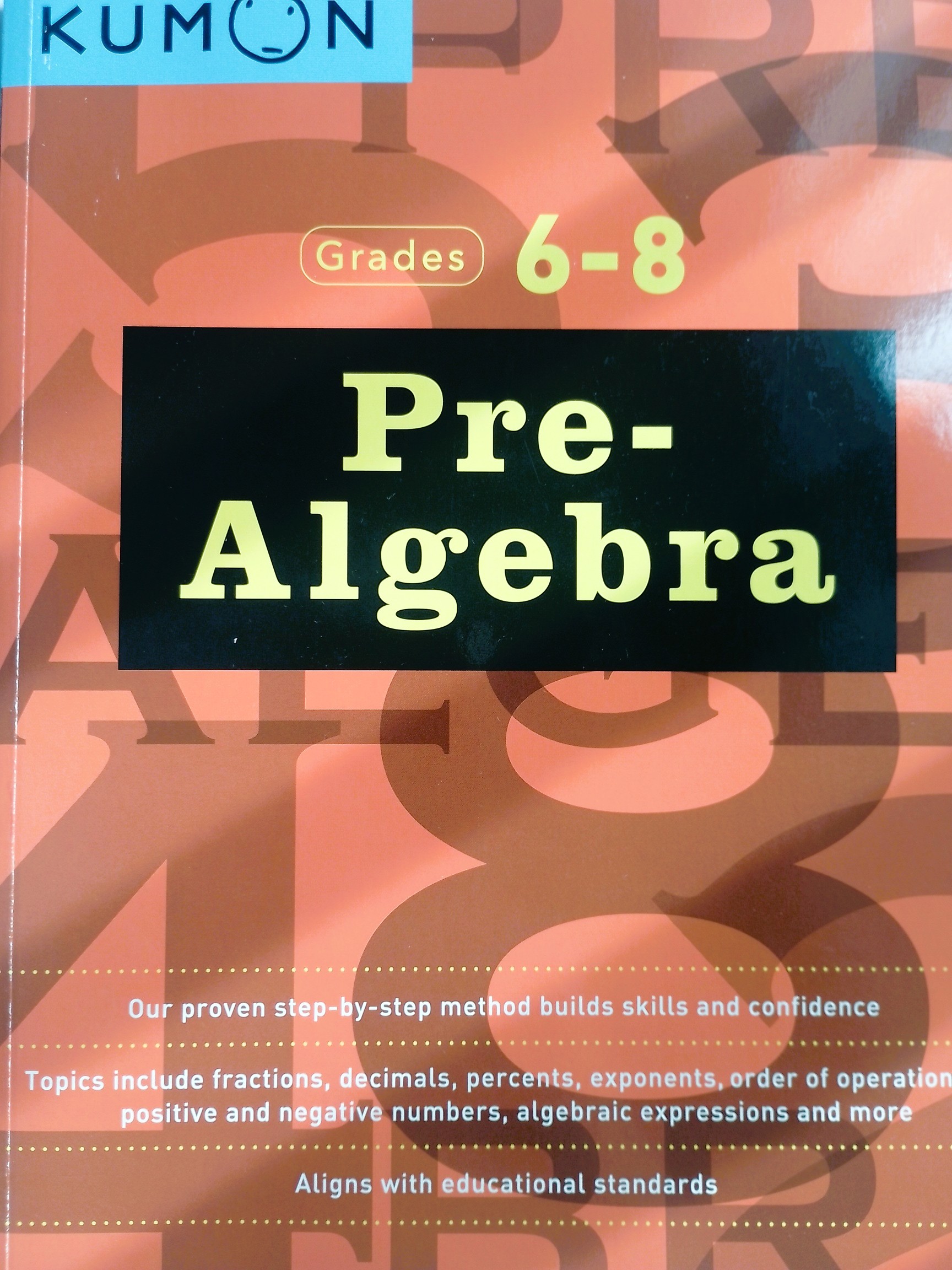 Spectrum, Kumon Grade 6-8 Workbooks, 4 books - photo 2