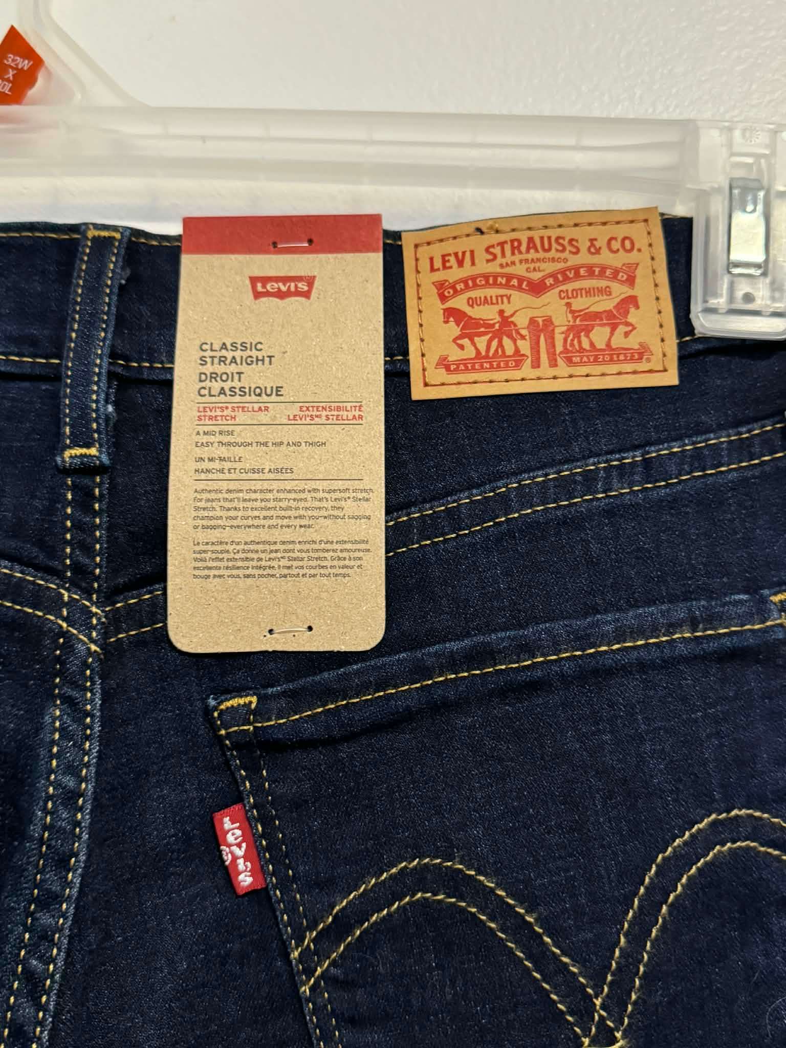Brand-new LEVI's Classic Straight Women -DB - photo 3