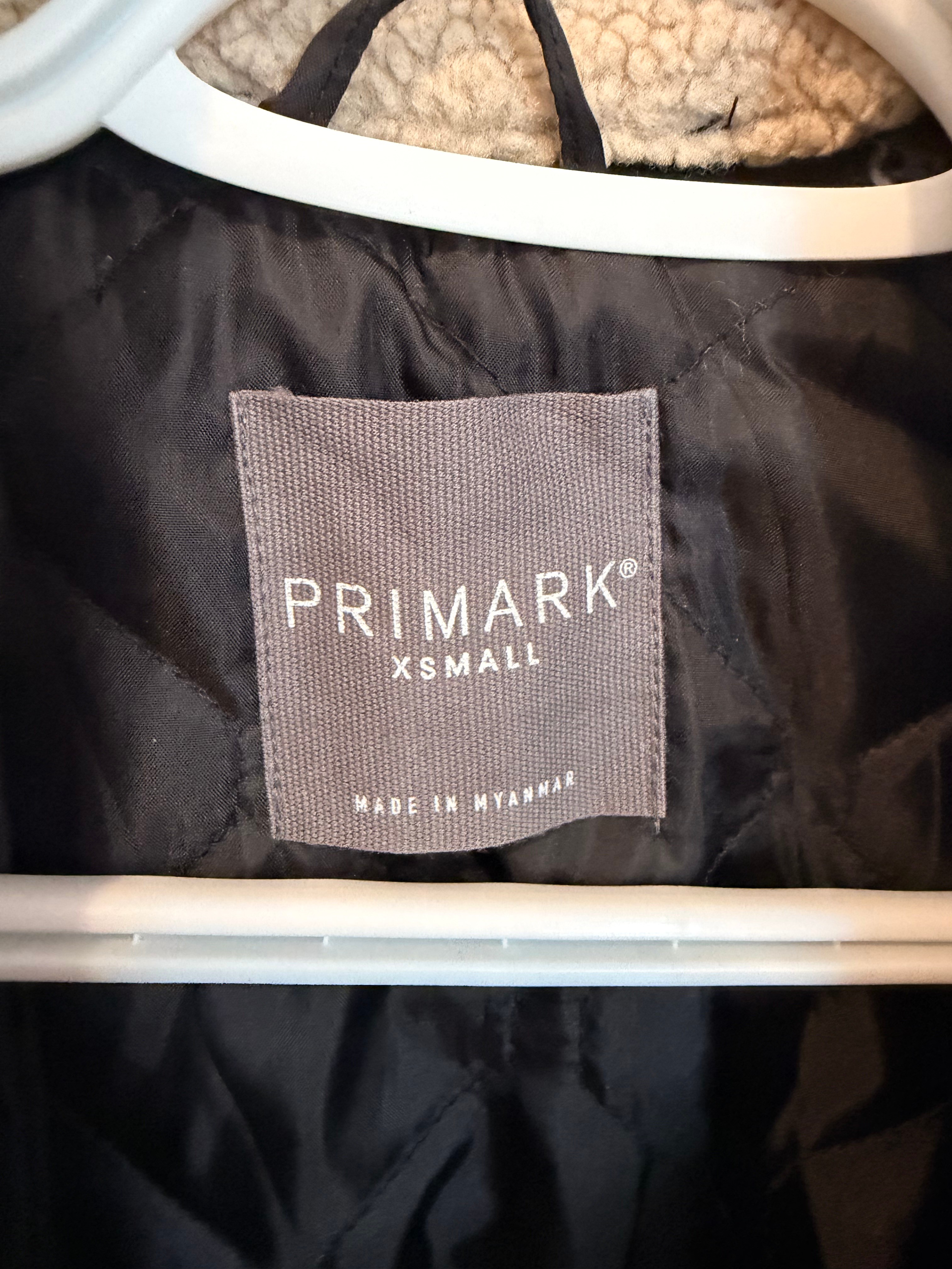 Primark Men’s Black Watch Plaid Bomber Jacket with Borg Collar - photo 3