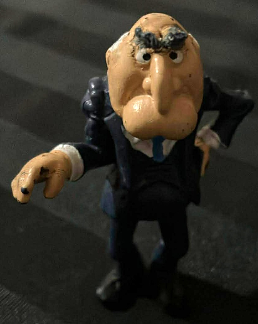 The Muppet Show Statler Figure - 2 1/2 Inches