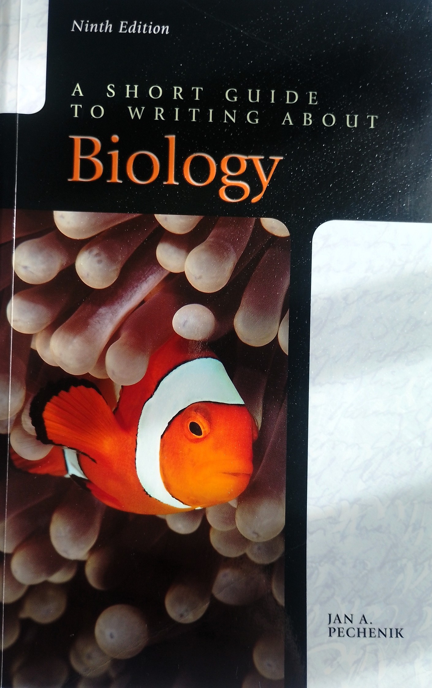 A Short Guide to Writing About Biology
