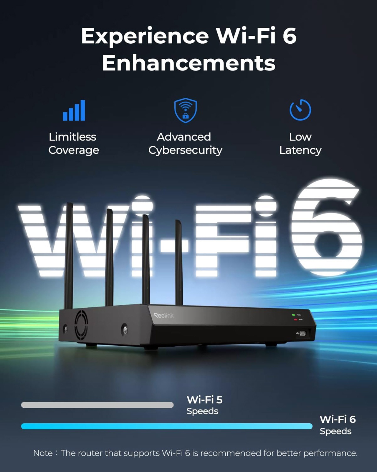 Reolink RLN12W - 16-Channel Wi-Fi 6 NVR - 2TB HDD Included - photo 2