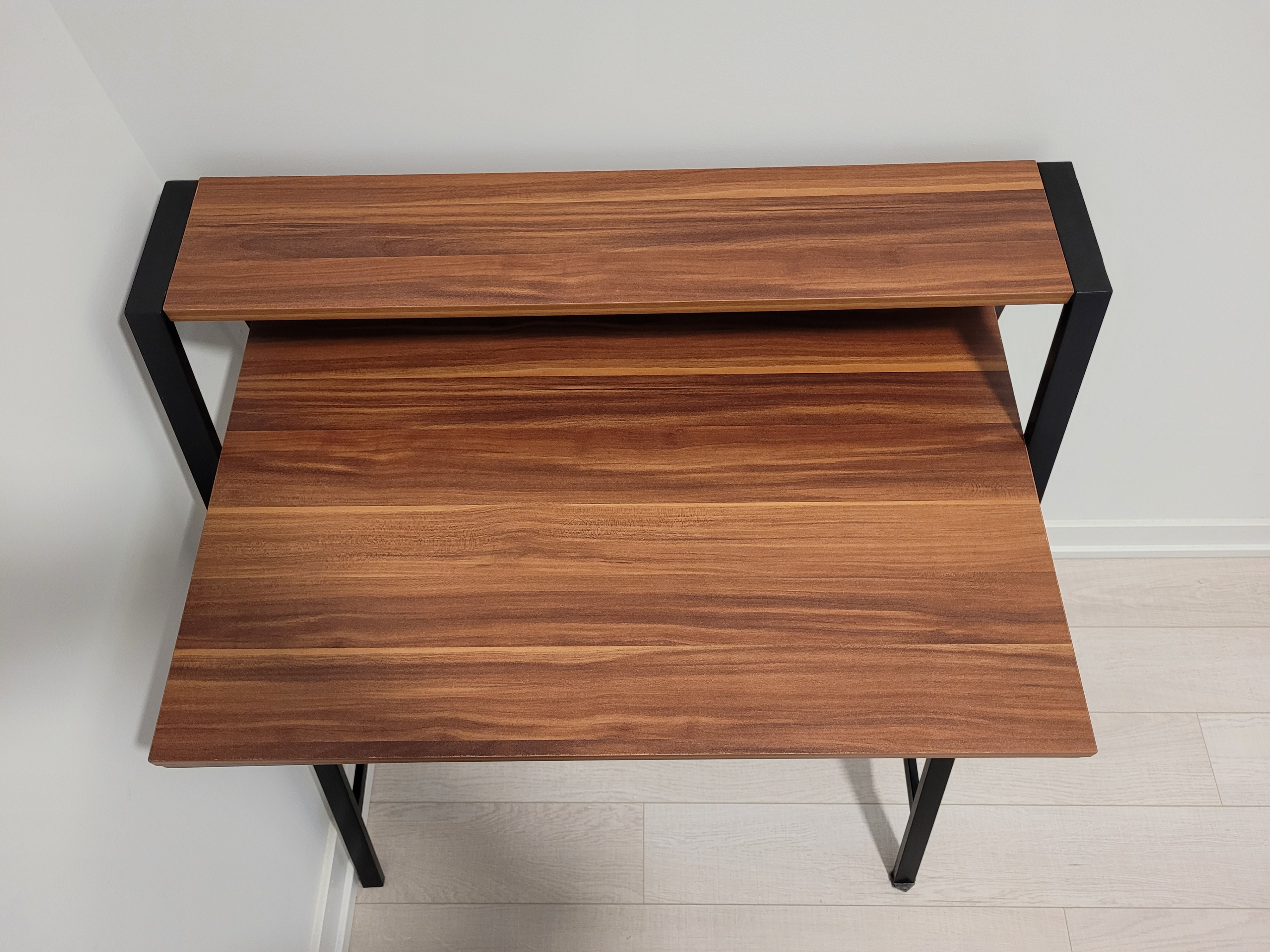 Tangkula Compact 2-Tier Computer Desk - photo 4