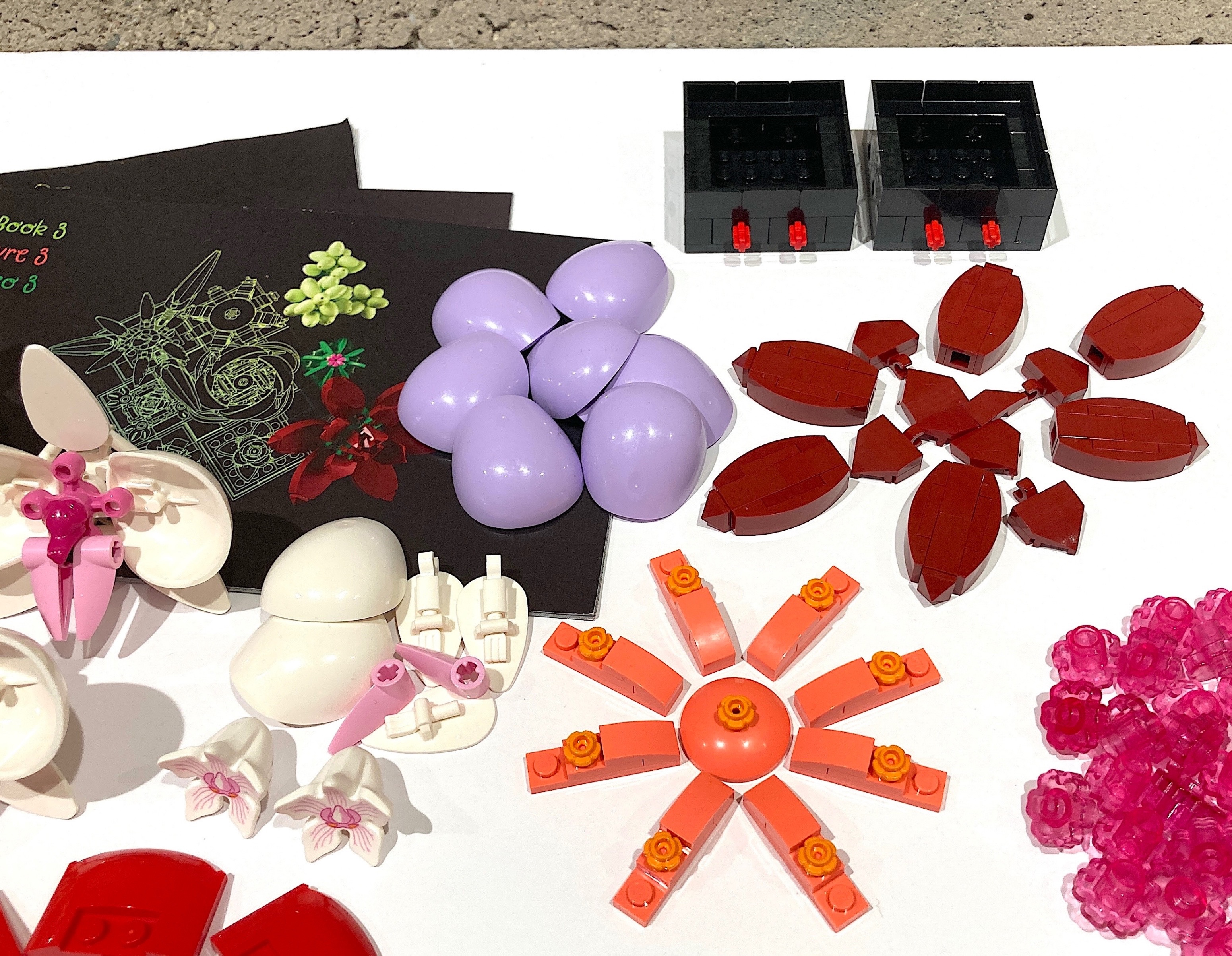 LEGO Botanical Parts/Pieces Flowers Bonsai Orchid Daffodil Frogs - photo 5