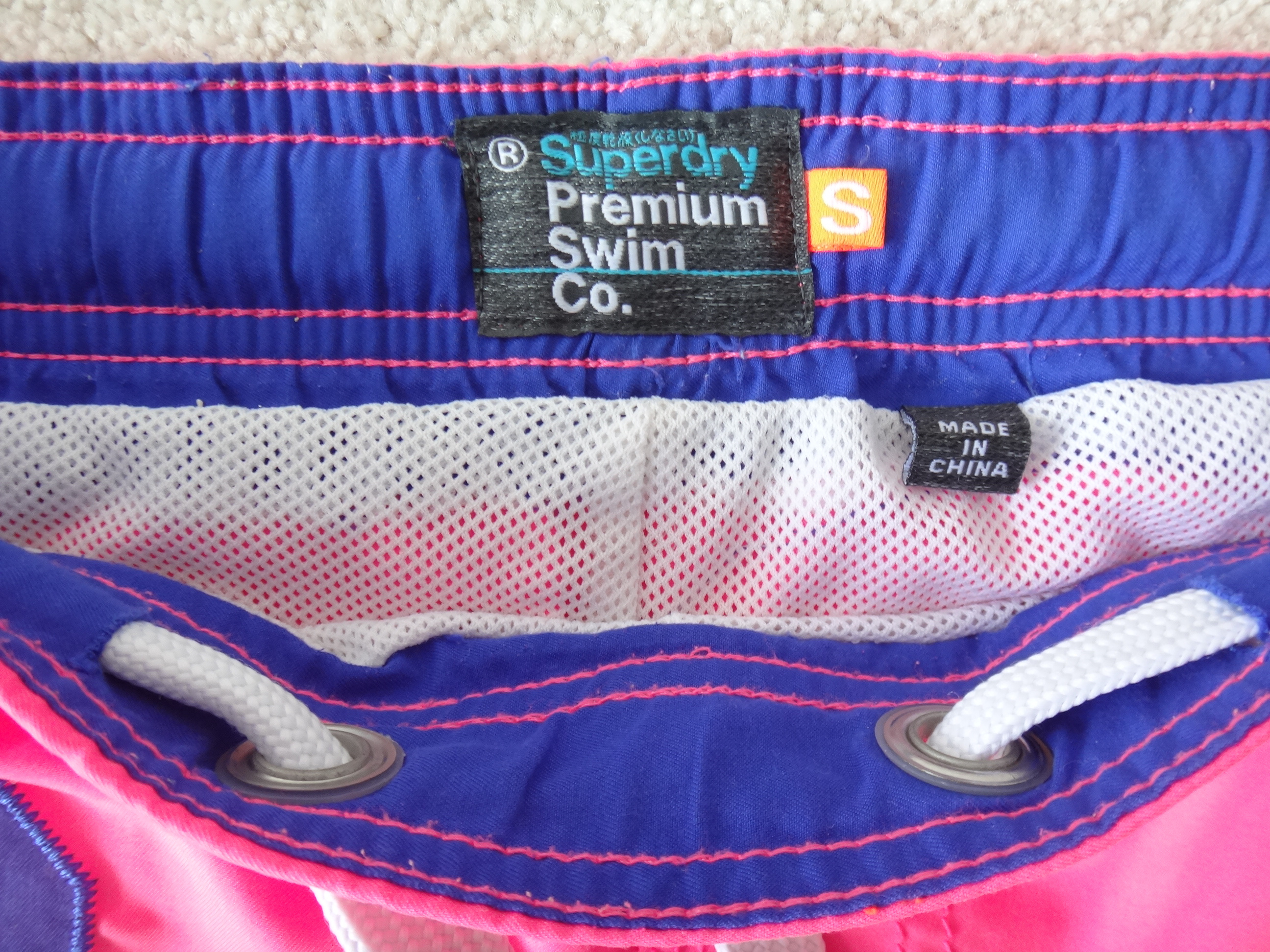 ✅👍🆕Superdry Japan Premium Wear Men's Small 28-30 Swim Shorts - photo 3