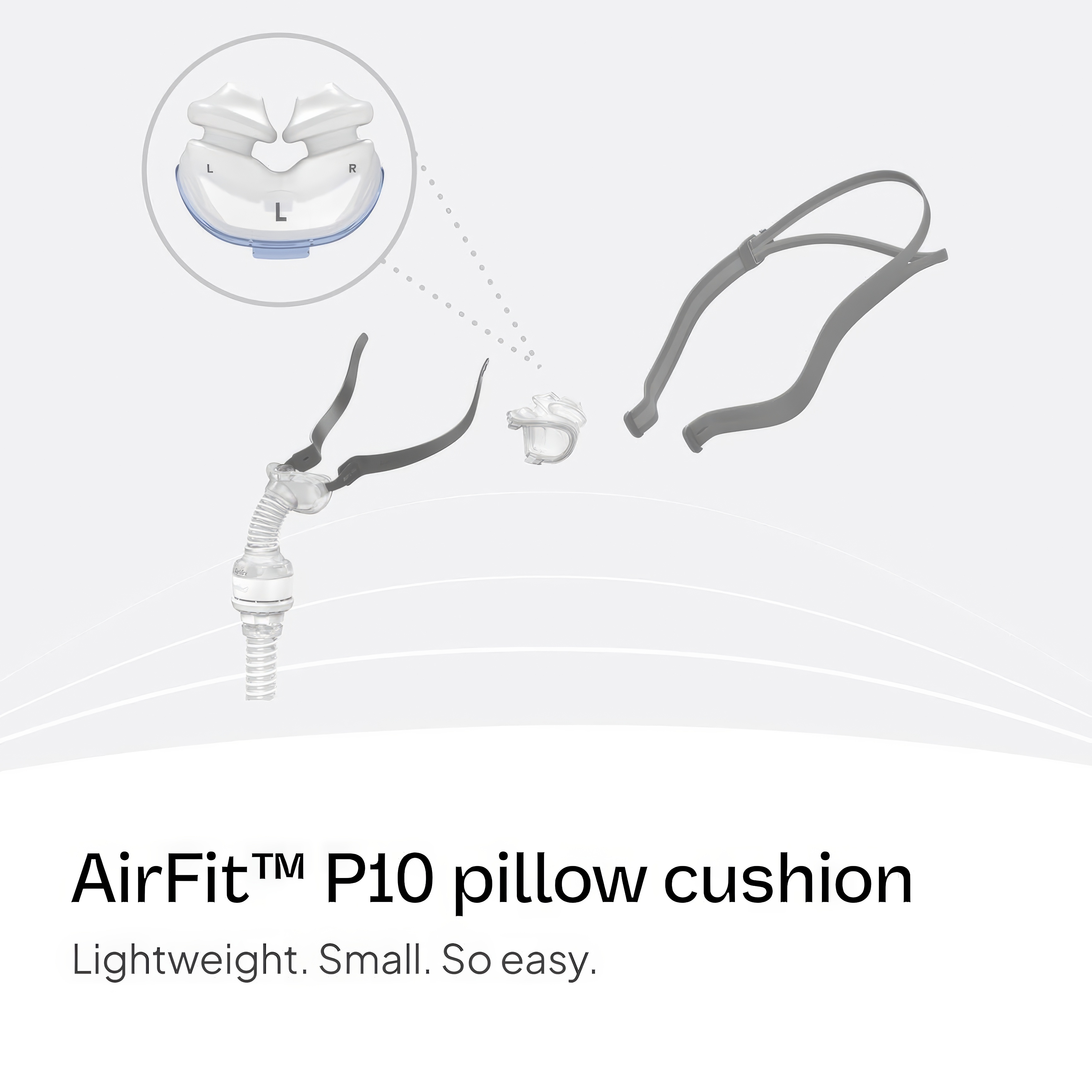 ResMed AirFit P10 Nasal Pillow Large – Trade for Medium or $10 - photo 2