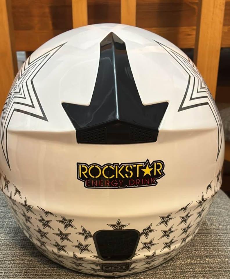 New RockStar Full Face MotorCross Motorcycle Helmet - photo 4