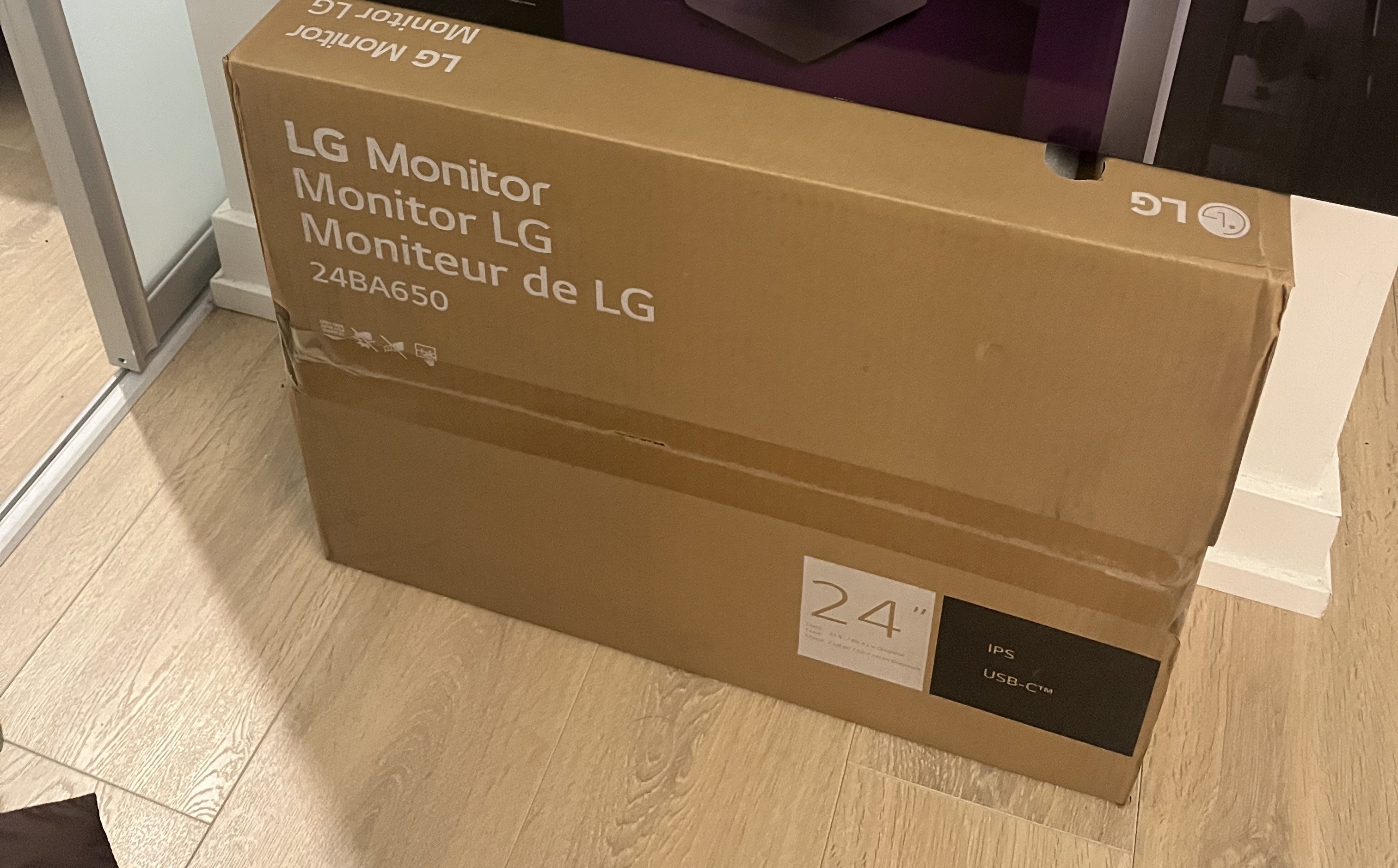 LG 24” USB-C Office Monitor (24BA650) – New in Box – $110 - photo 2
