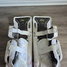 Bauer Vapor 3X Senior Small 33+ All White Goalie Set - photo 3