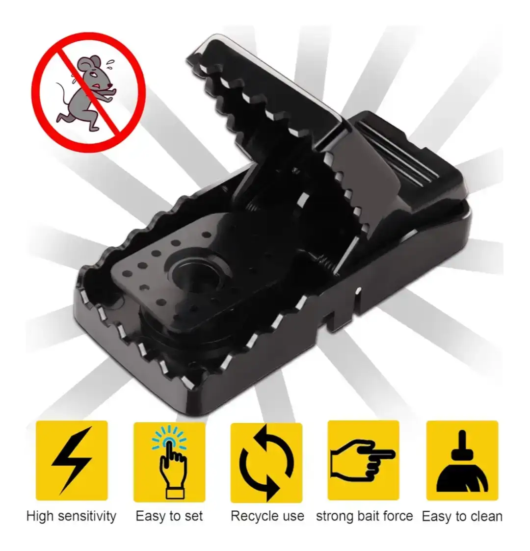 Reusable Mouse Trap Black - photo 3