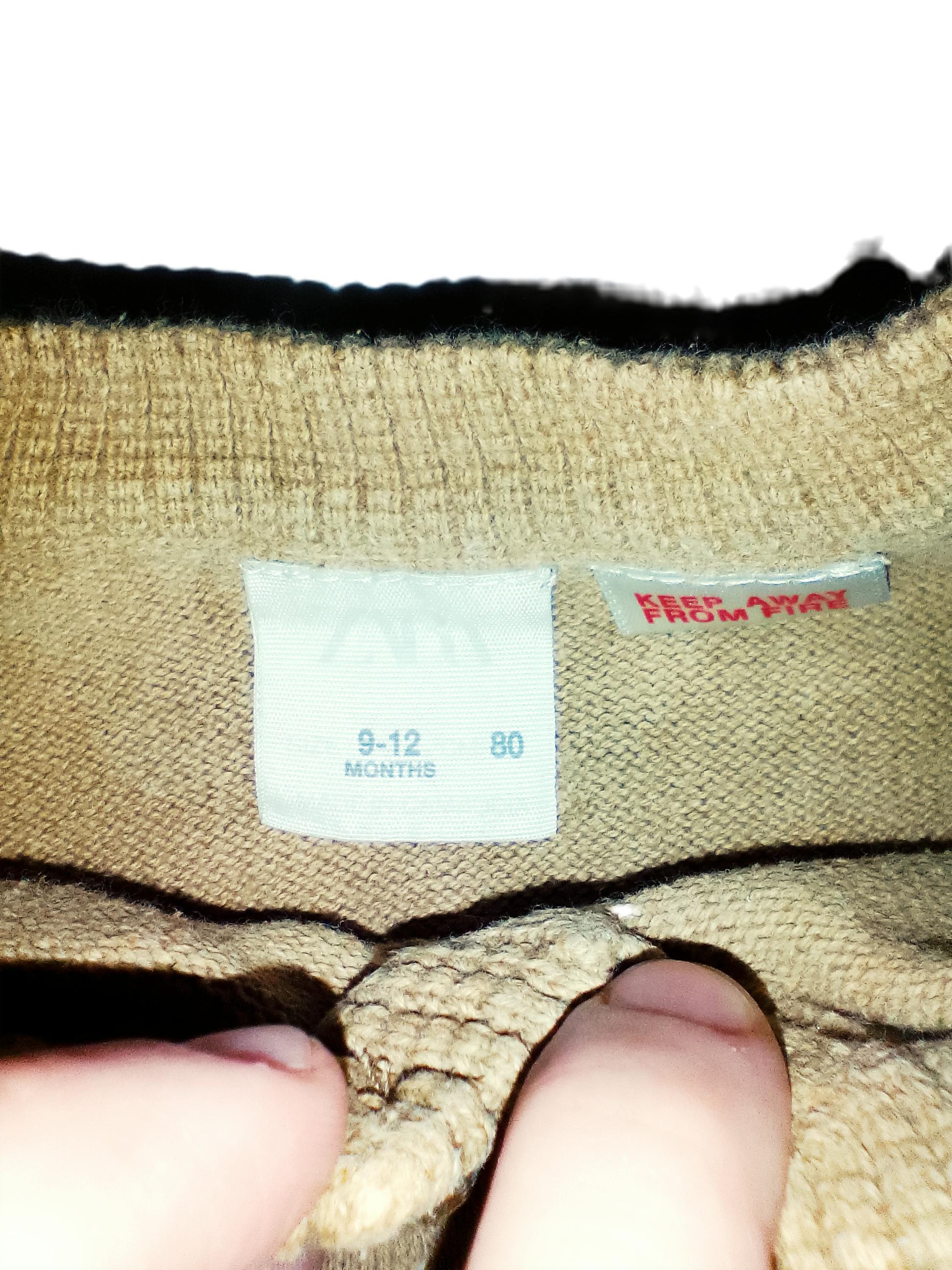 Zara Baby Knitted Sweater Top 9-12 Months - photo 3