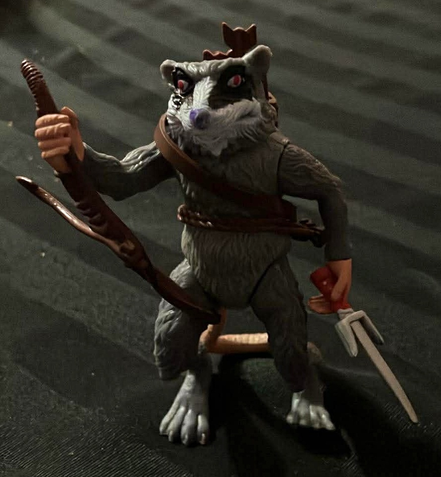 Teenage Mutant Ninja Turtles Splinter Action Figure (New) - 4"