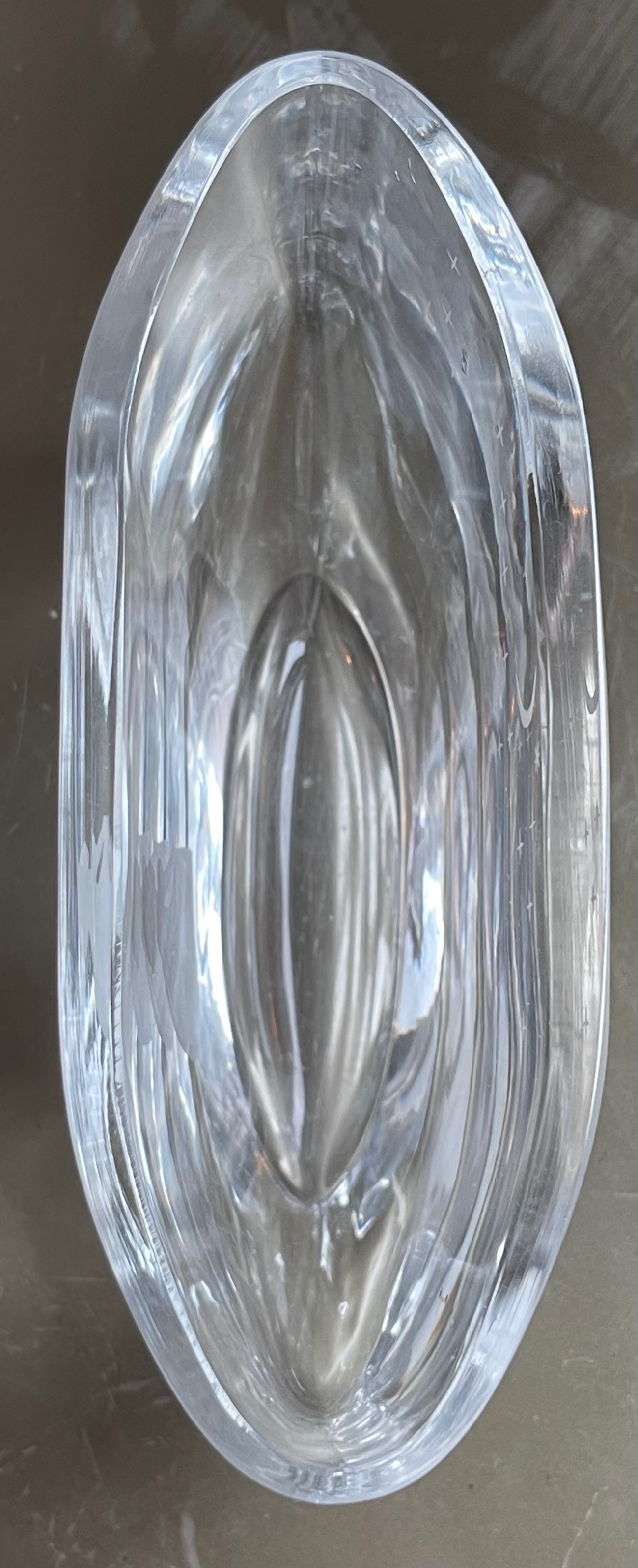 Orrefors "Wish to the Moon" Signed Crystal Vase - photo 4