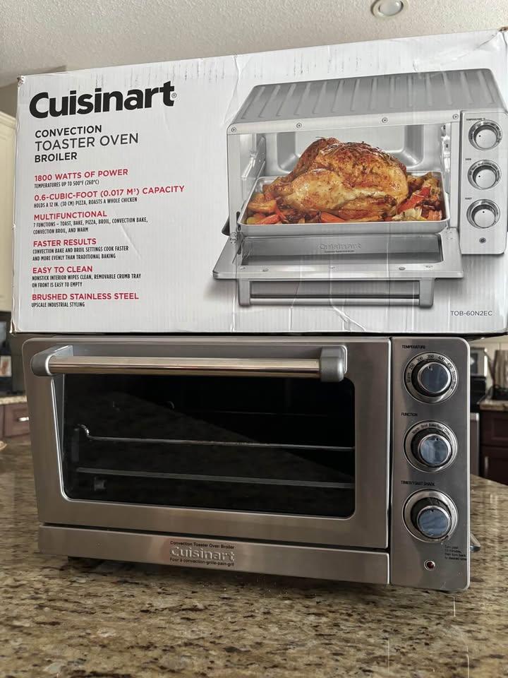 Cuisinart Convection Toaster Oven Broiler — TOB-60N2EC | 1800W
