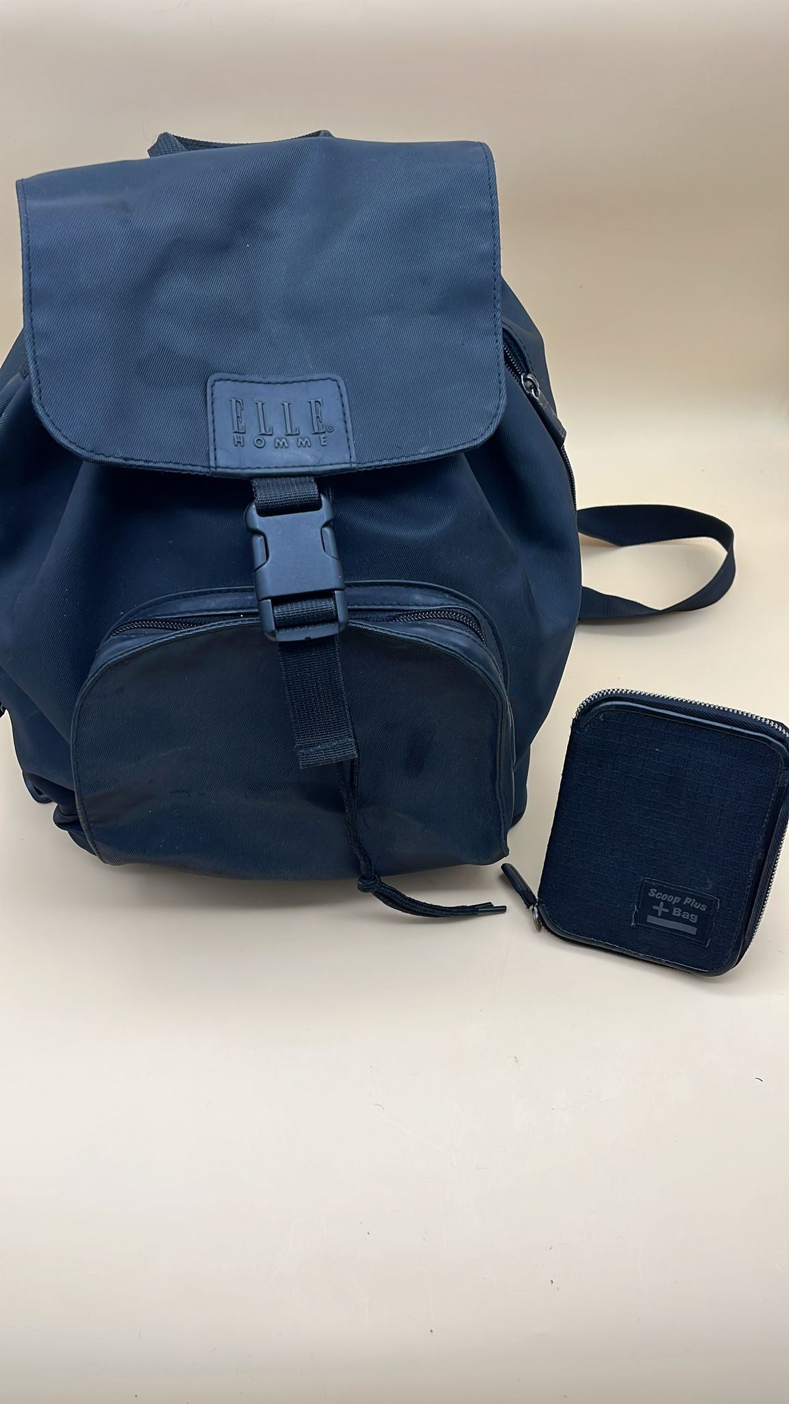 ELLE Homme backpack with small black pouch CA$10 - photo 2