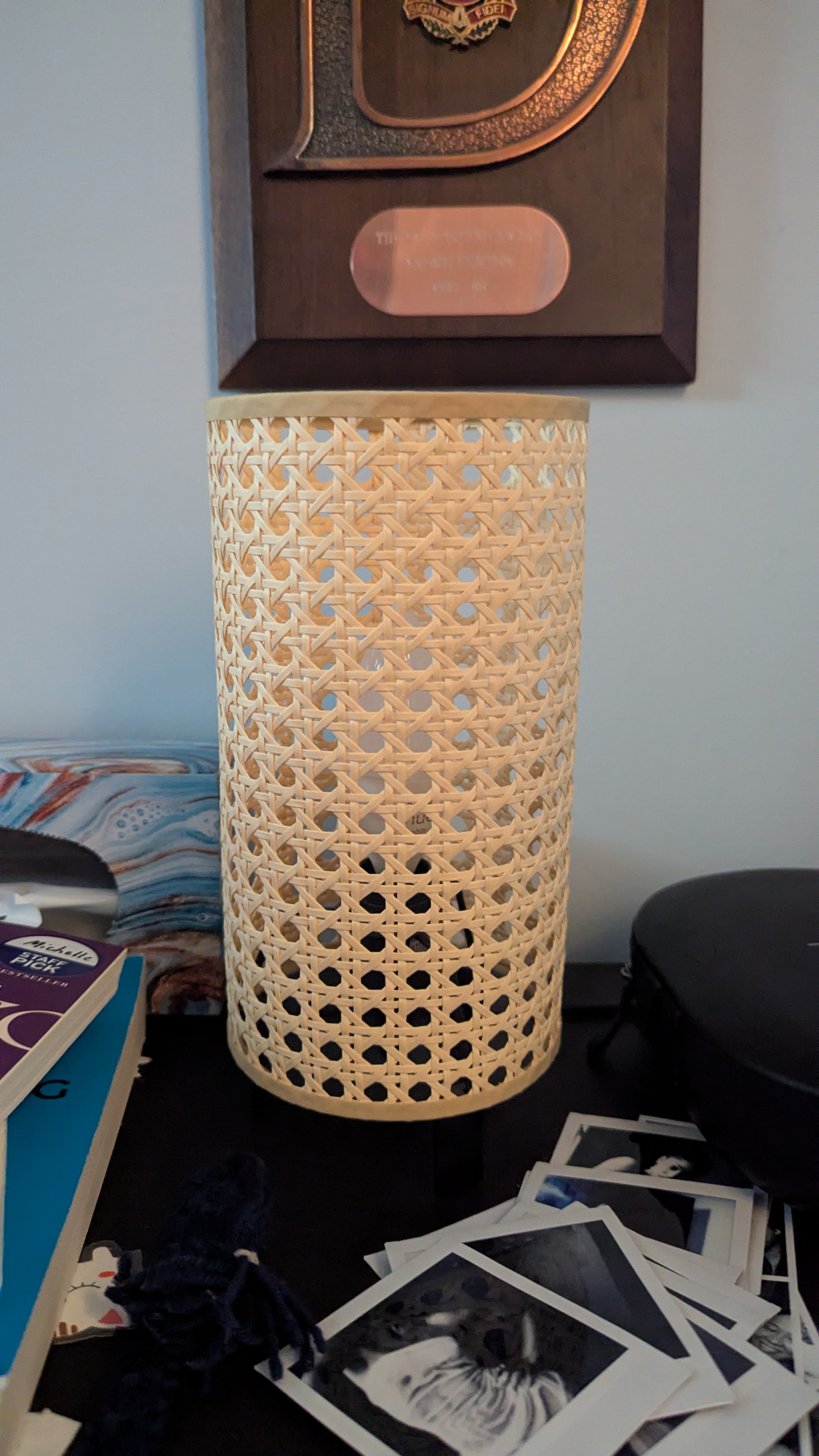 IKEA Rattan Table Lamp | MOVING SALE | SELLING ASAP - photo 3