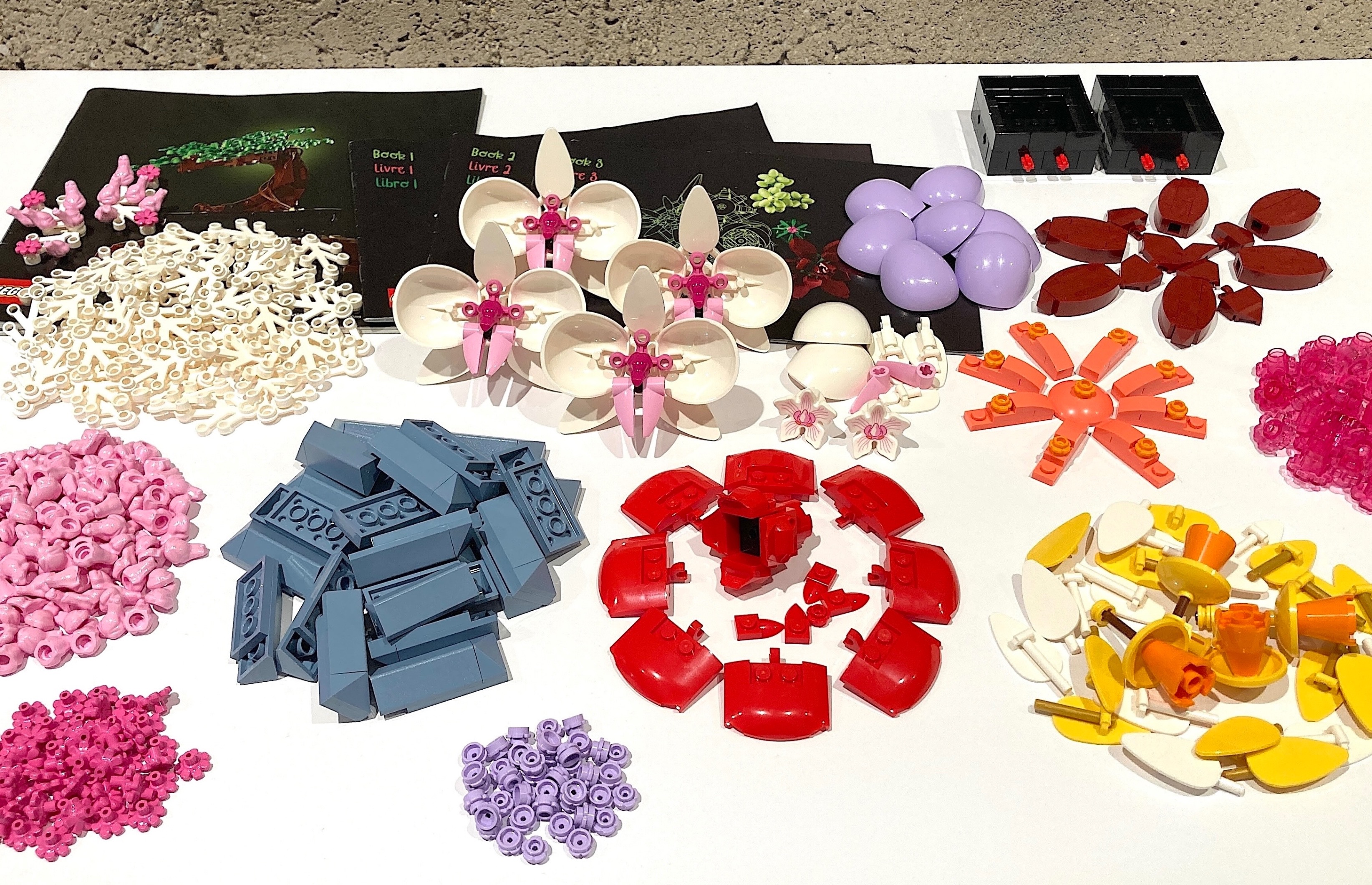 LEGO Botanical Parts/Pieces Flowers Bonsai Orchid Daffodil Frogs