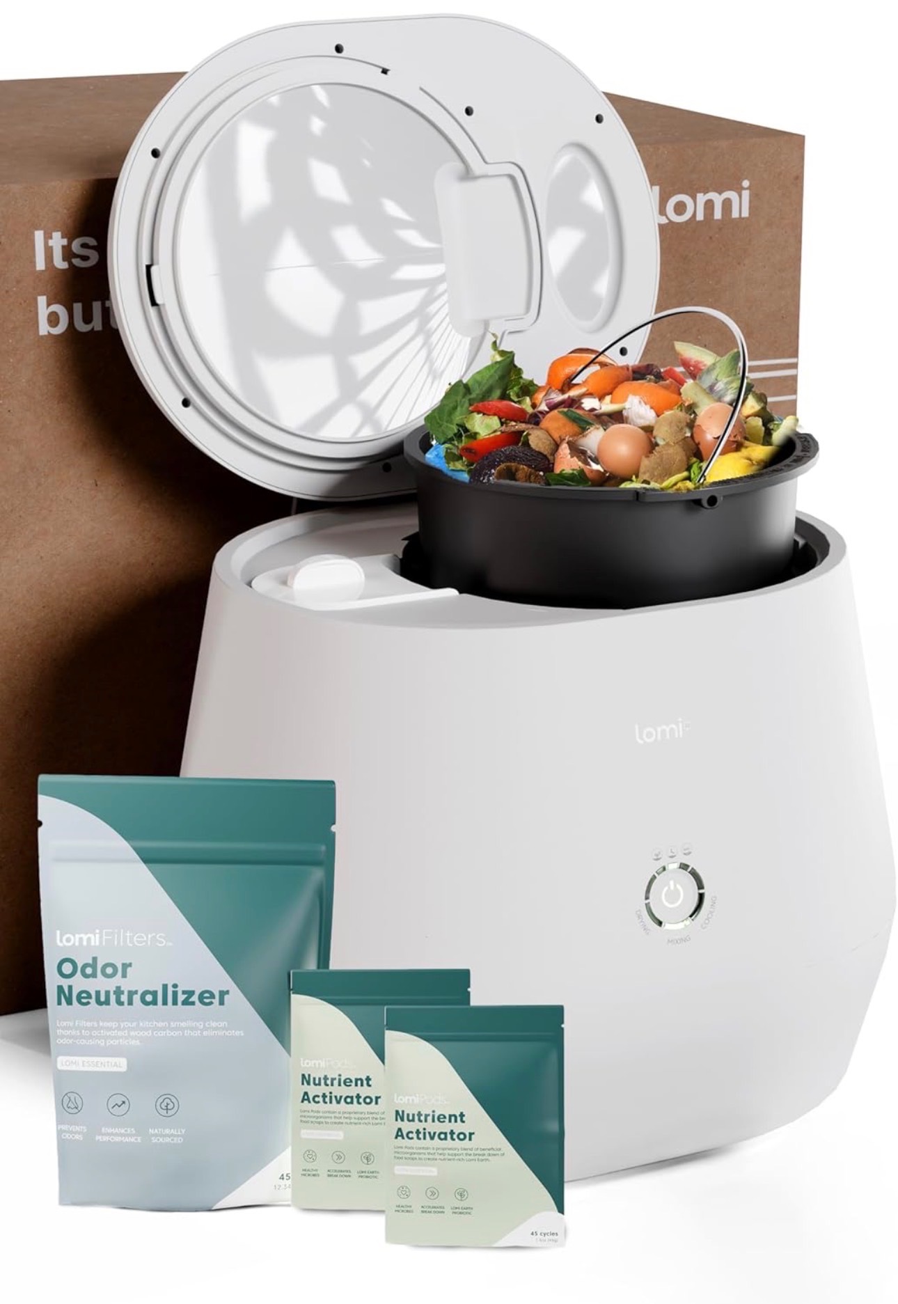 Lomi Smart Waste e-Composter Turn Waste into Natural Fertilizer - photo 4
